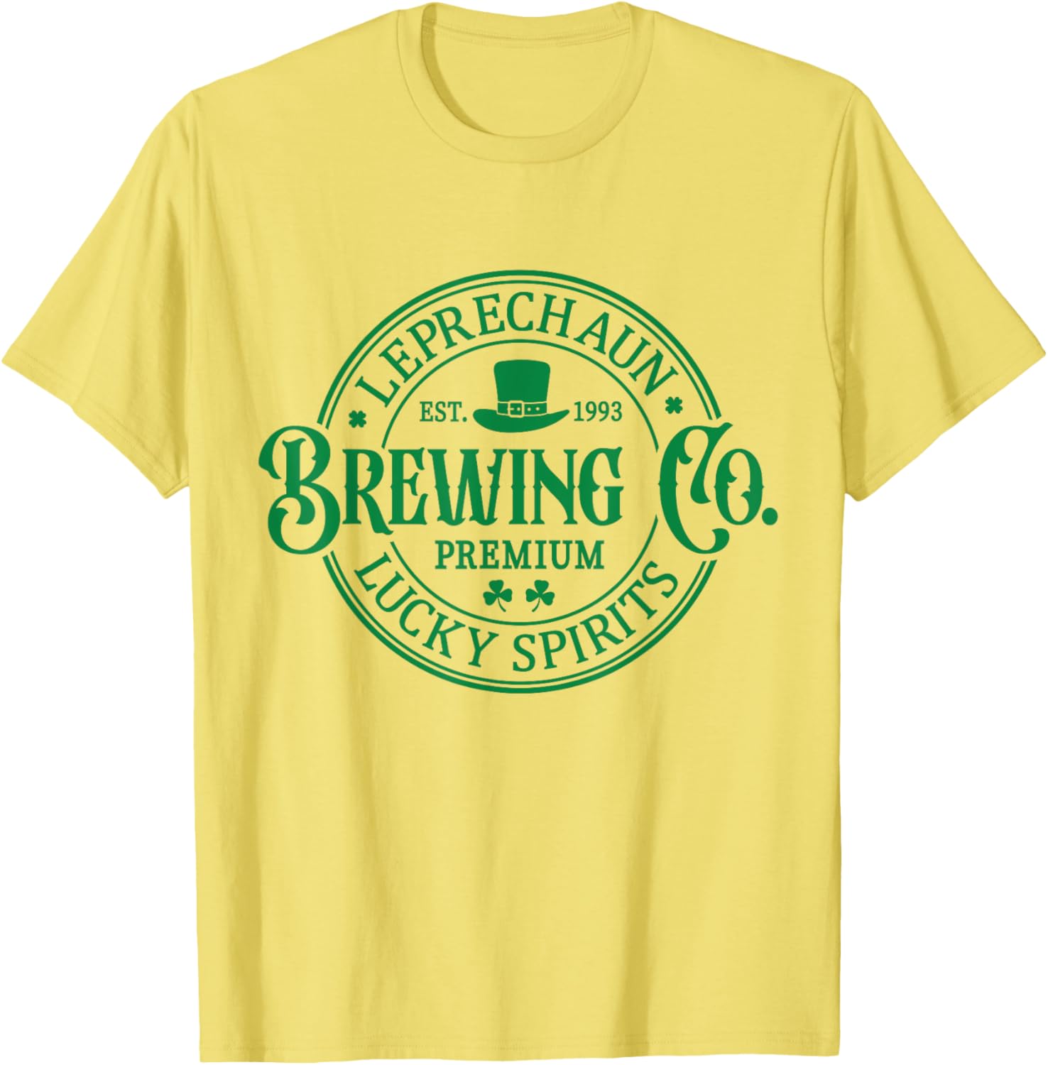 Leprechaun Brewing Co St. Patrick's Day T-Shirt for Festive Fun - 5