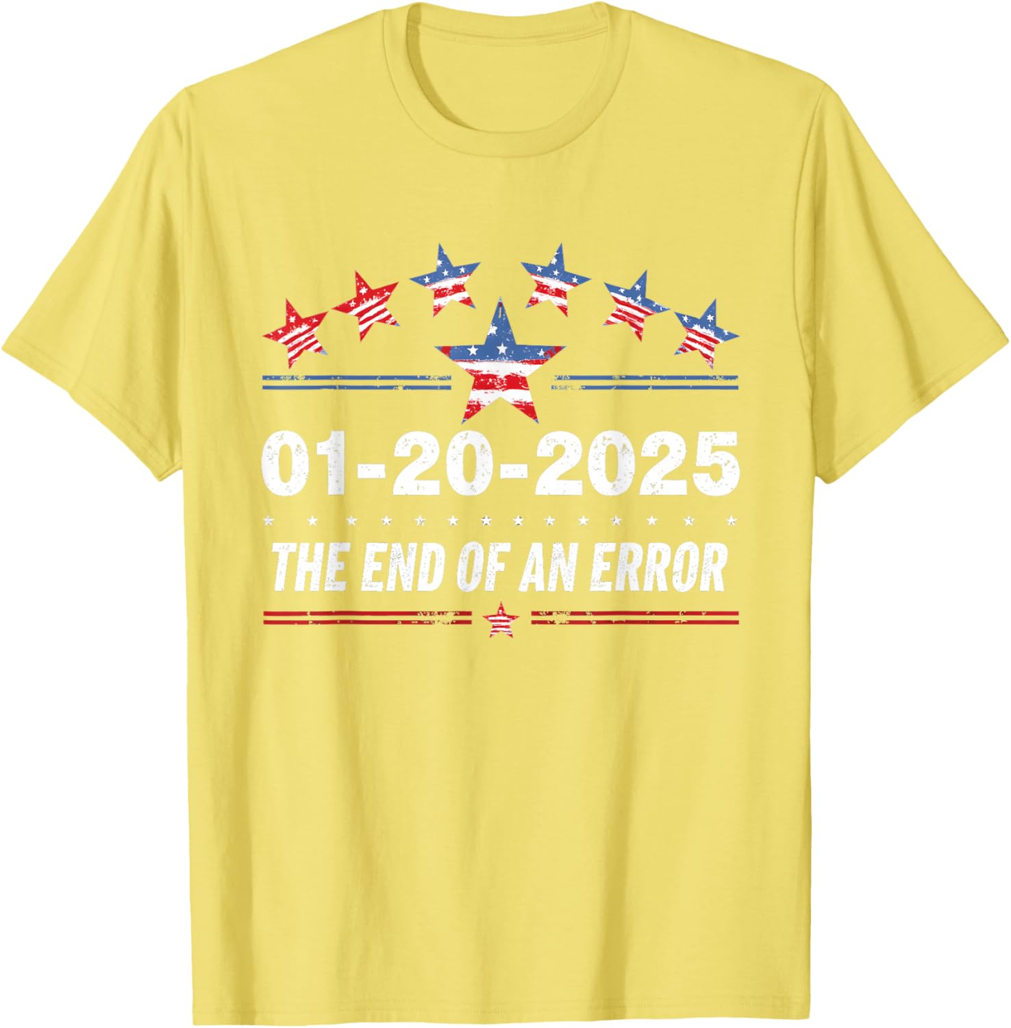 Patriotic Change 2025 Graphic Tee for Adults - Classic Fit, Crew Neck - 16