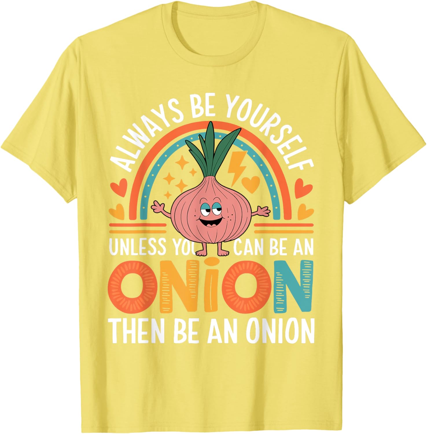 Cute Onion Lovers T-Shirt with Funny Sarcastic Jokes for Foodies - 2