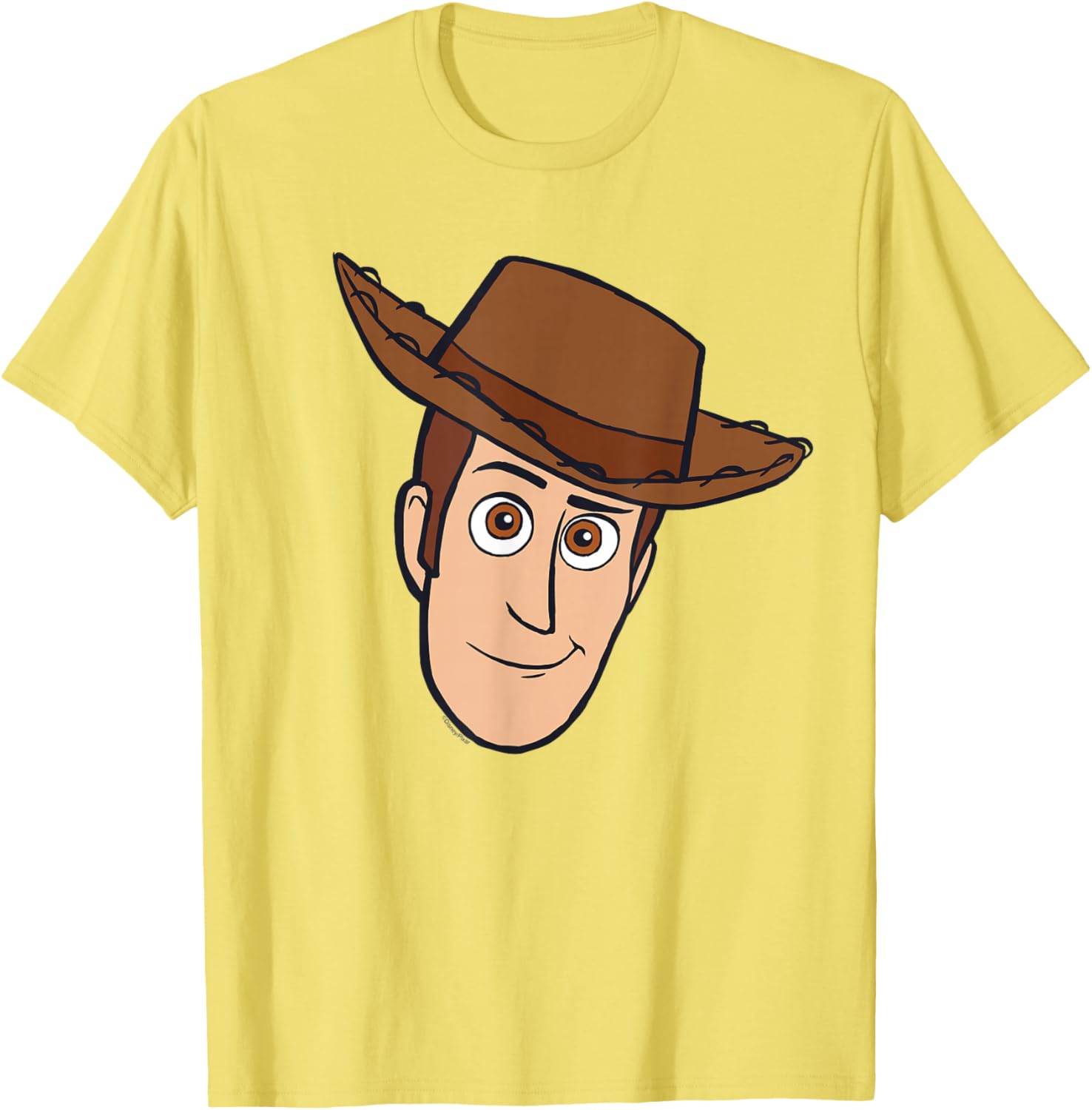 Disney Pixar Toy Story Sheriff Woody Big Face T-Shirt for Kids and Adults - 6