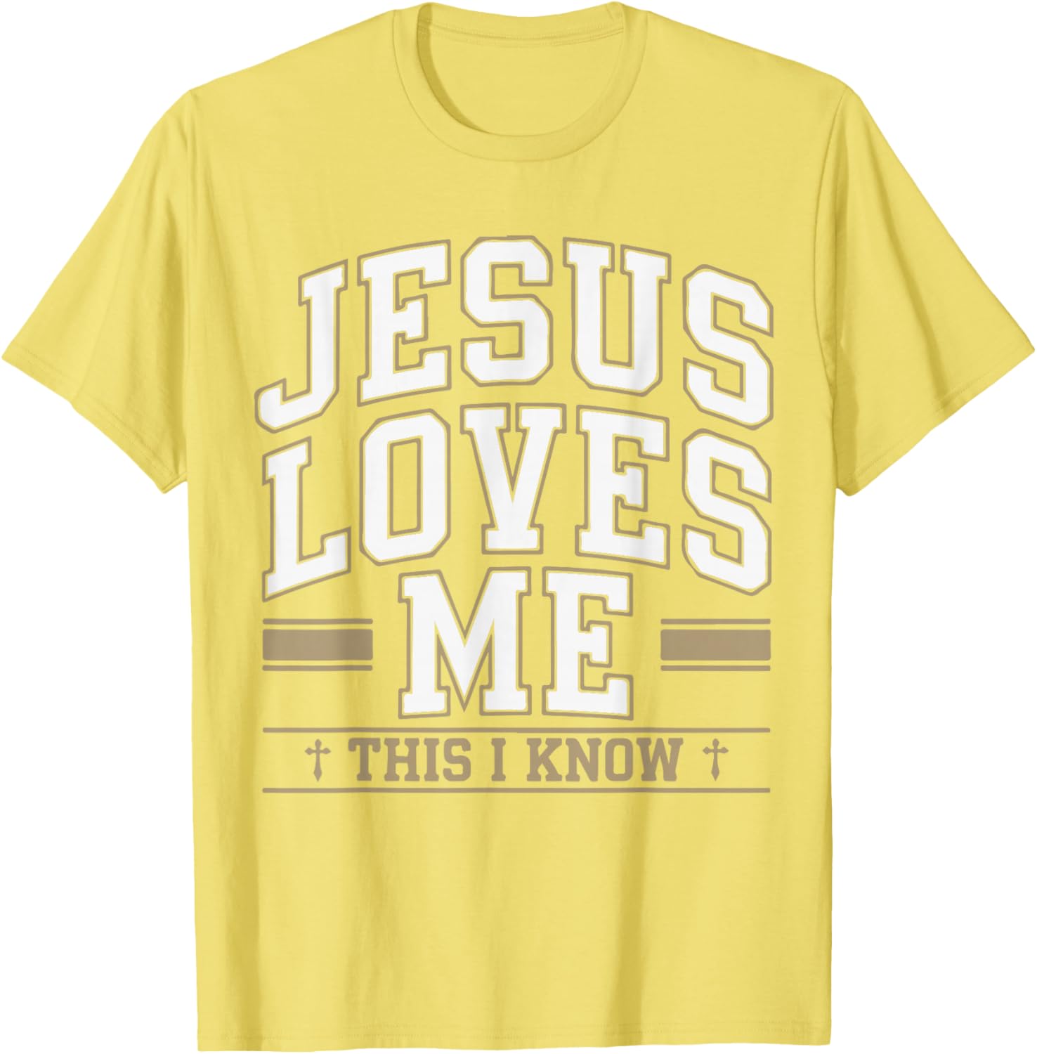 Jesus Loves Me This I Know T-Shirt for Christian Faith Fans - 6