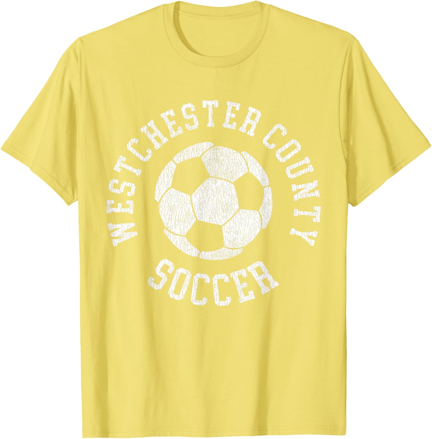 Westchester County Retro Distressed 90's Vintage Soccer T-Shirt - 7