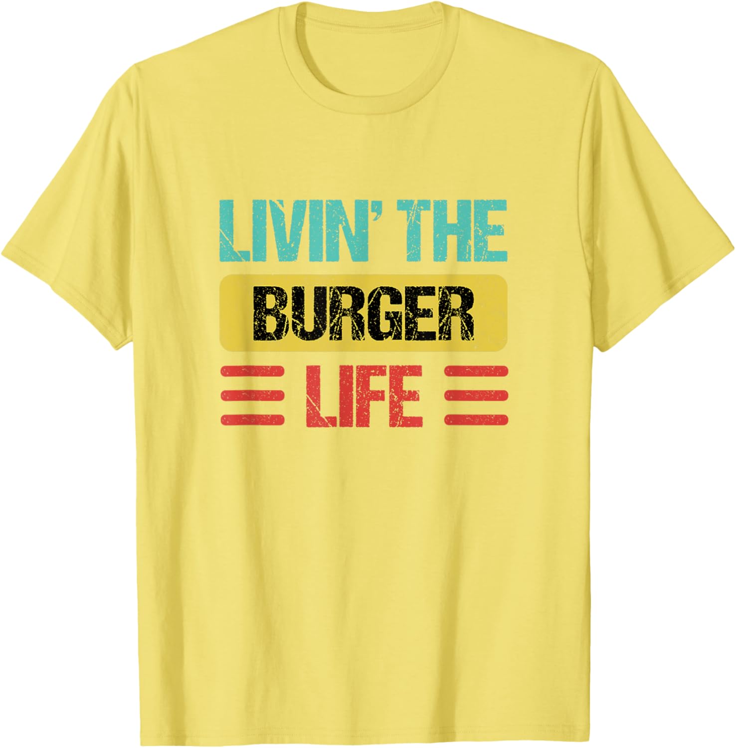 Funny Burger Name T-Shirt for Food Lovers - Casual Wear Tee - 13