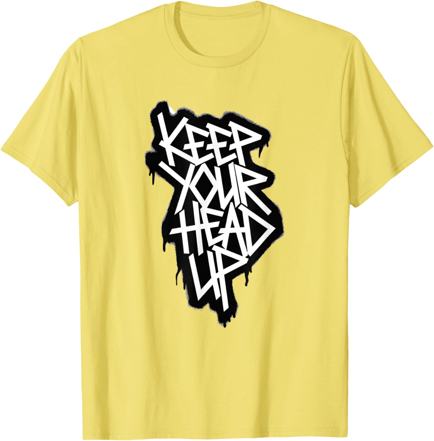 Keep Your Head Up Inspirational T-Shirt for Positive Vibes and Style - 1