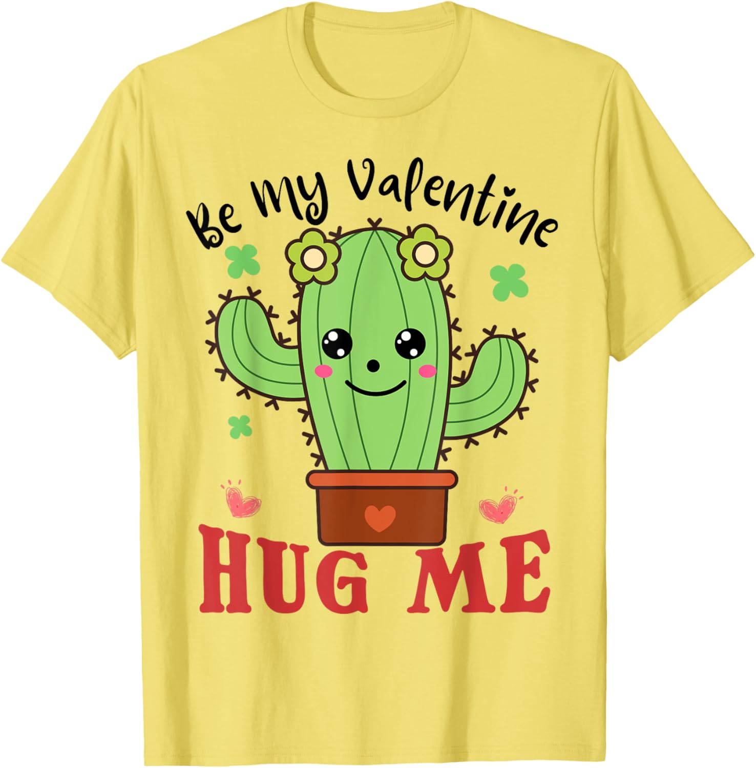 Funny Cactus Valentine's Day T-Shirt for Loving Couples - 2