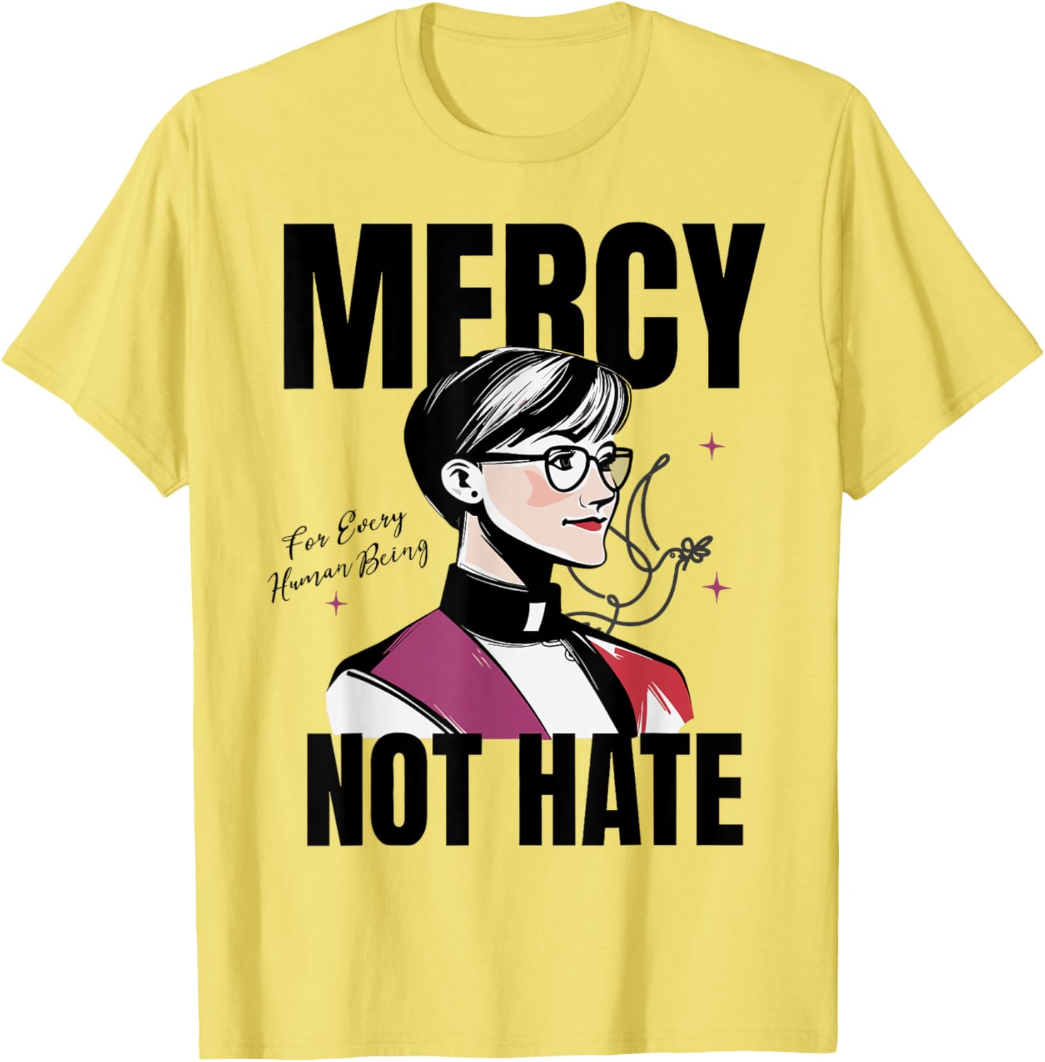 Matching Family T-Shirt Have Mercy Not Hate Supportive Men's & Women's Wear - 2