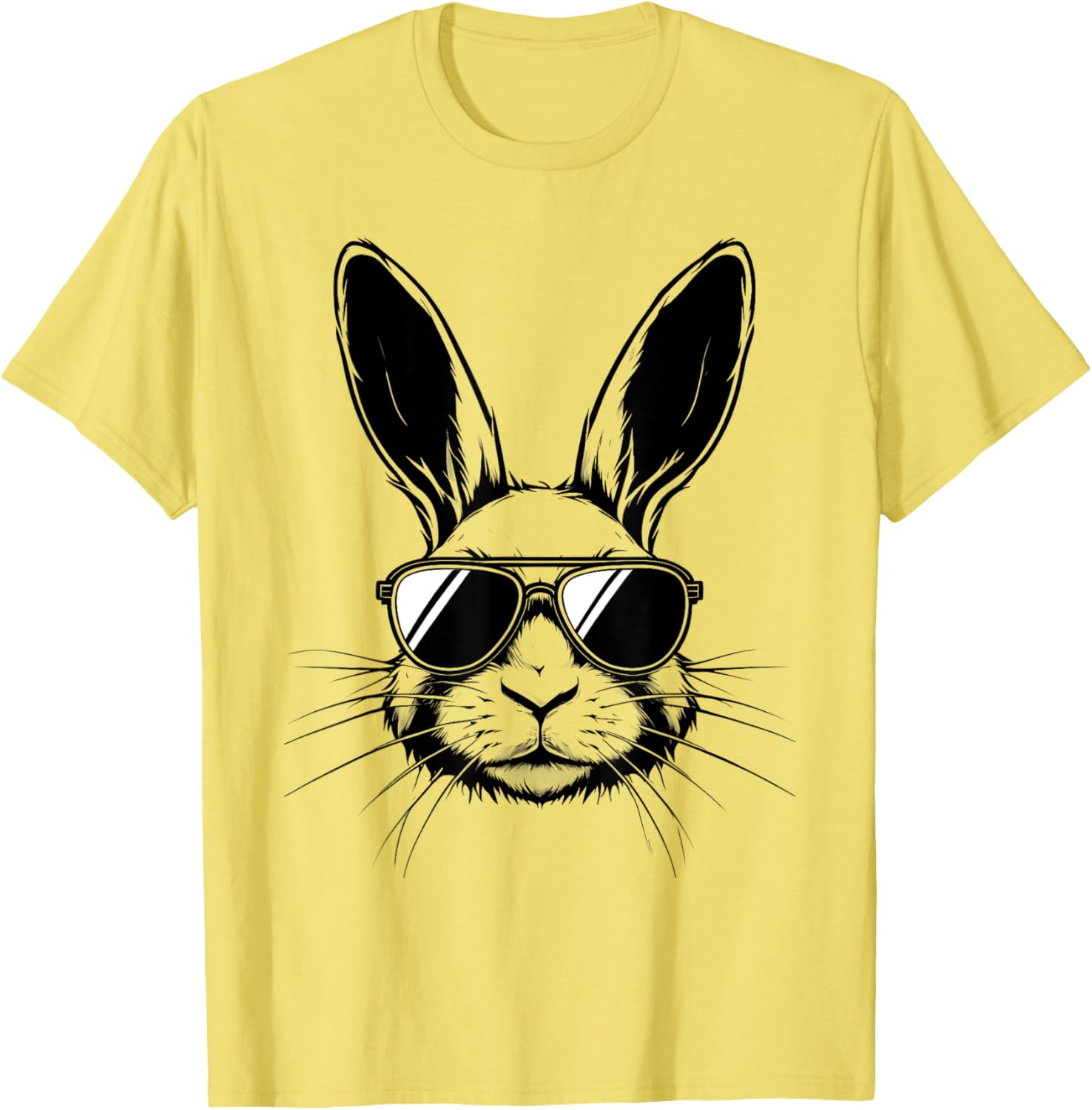Bunny Face Glasses Shirt for Men Boys Kids Perfect for Easter Day - 5