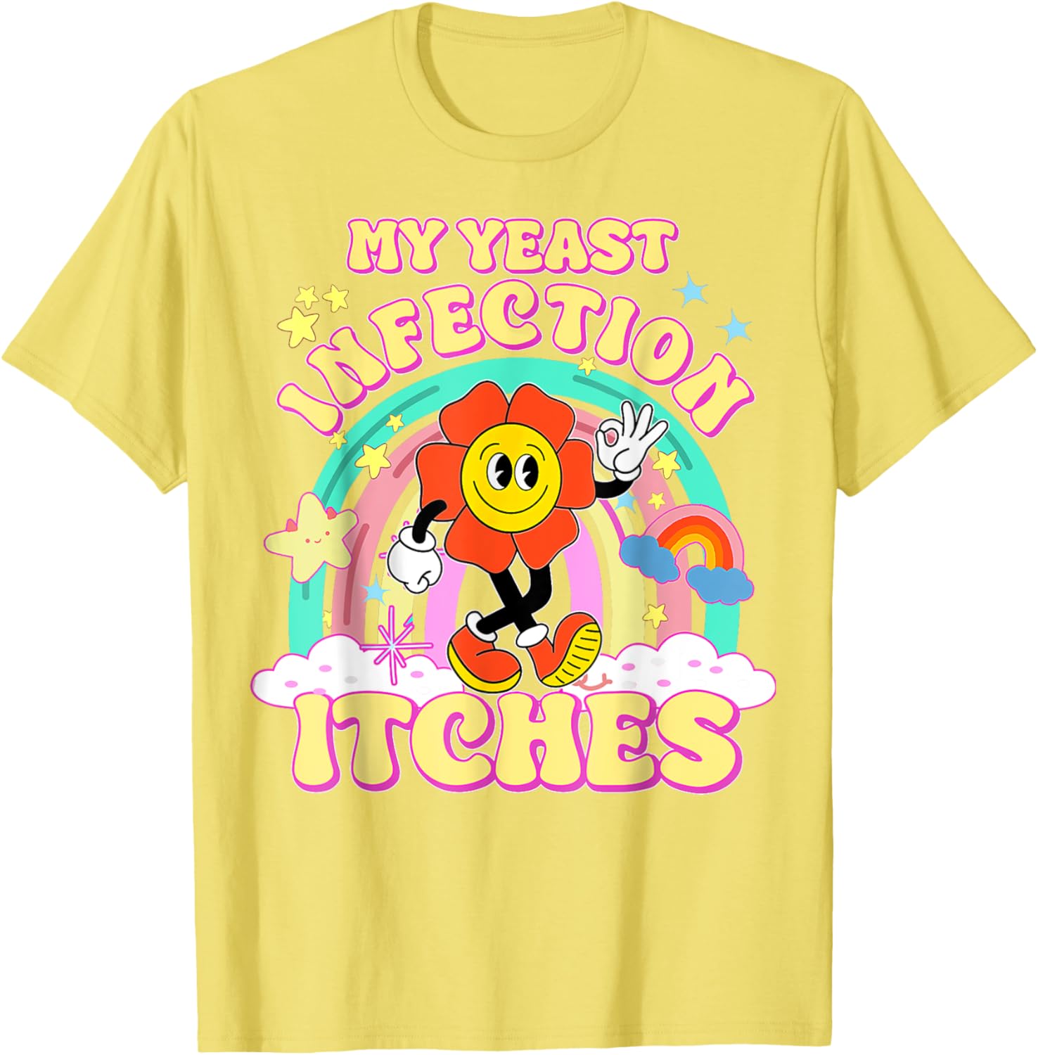 Funny Yeast Infection Humor T-Shirt for Unique Gifts and Casual Wear - 8
