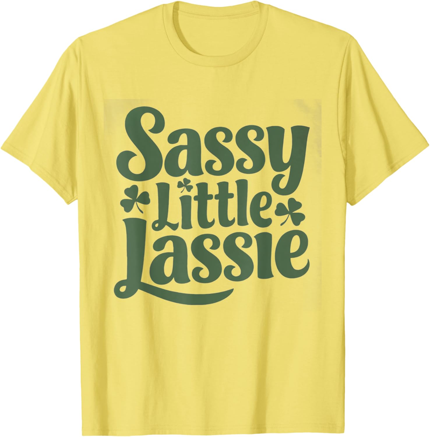 Sassy Little Lassy Vintage St Patrick's Day Toddler T-Shirt for Kids - 11