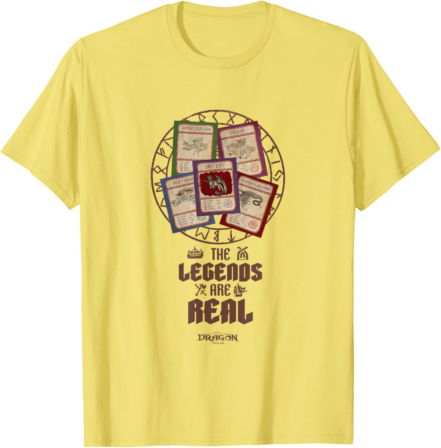 DreamWorks Dragons Legends Are Real Graphic T-Shirt for Fans and Collectors - 23