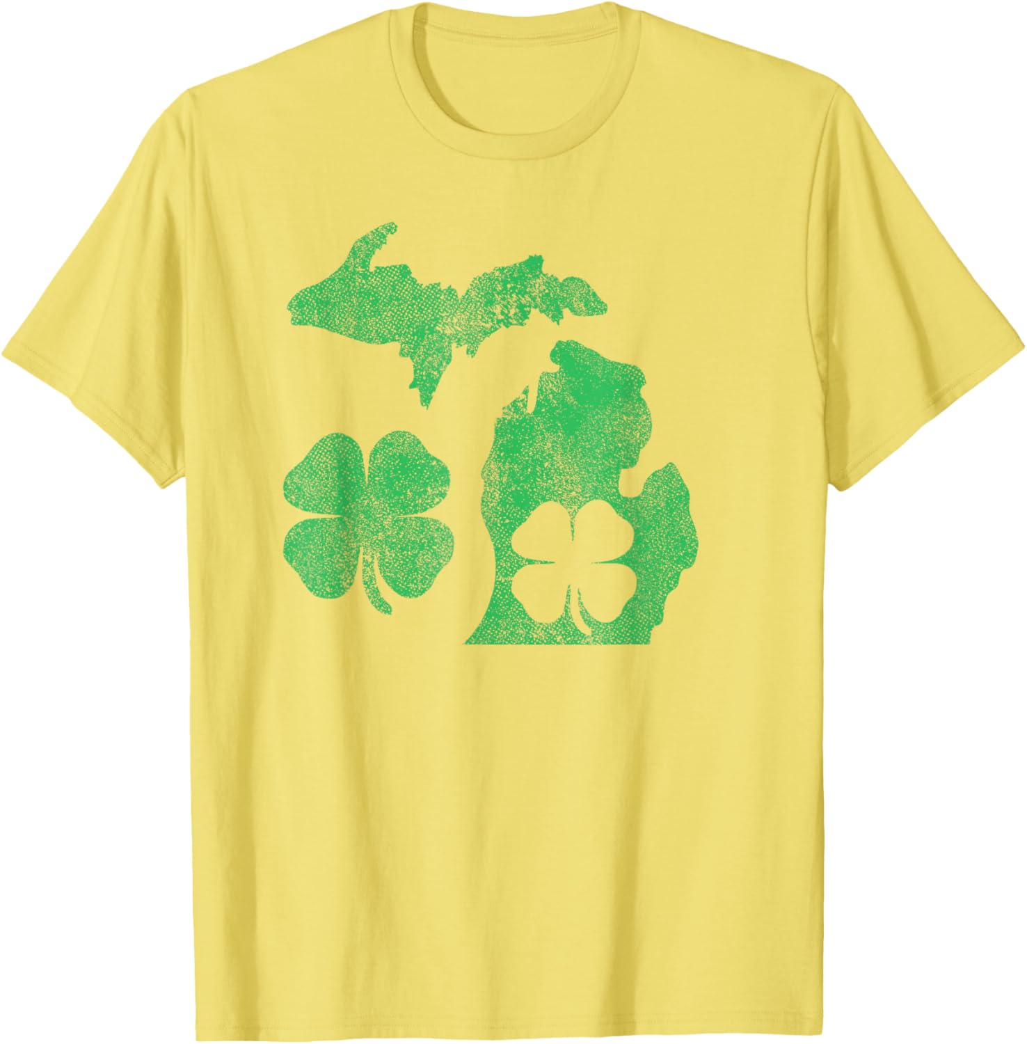 Michigan Shamrock St Patricks Day T-Shirt for Celebrating Irish Pride - 20