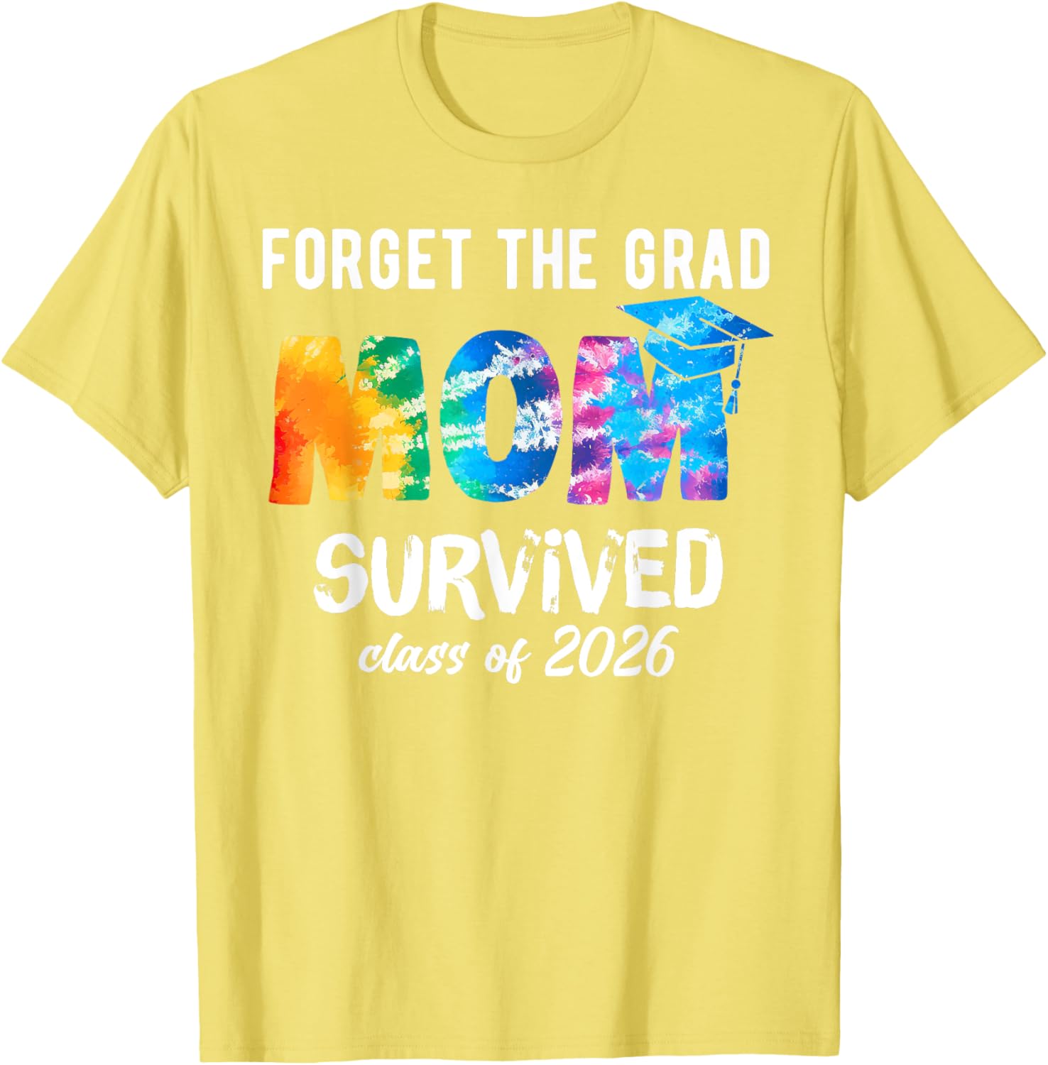 Proud Mom of a 2026 Graduate T-Shirt Perfect Graduation Gift Idea - 1