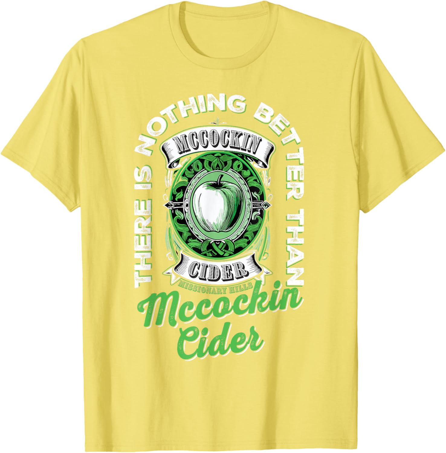 Mccockin Cider Missionary Hills T-Shirt for Fun and Casual Wear - 8