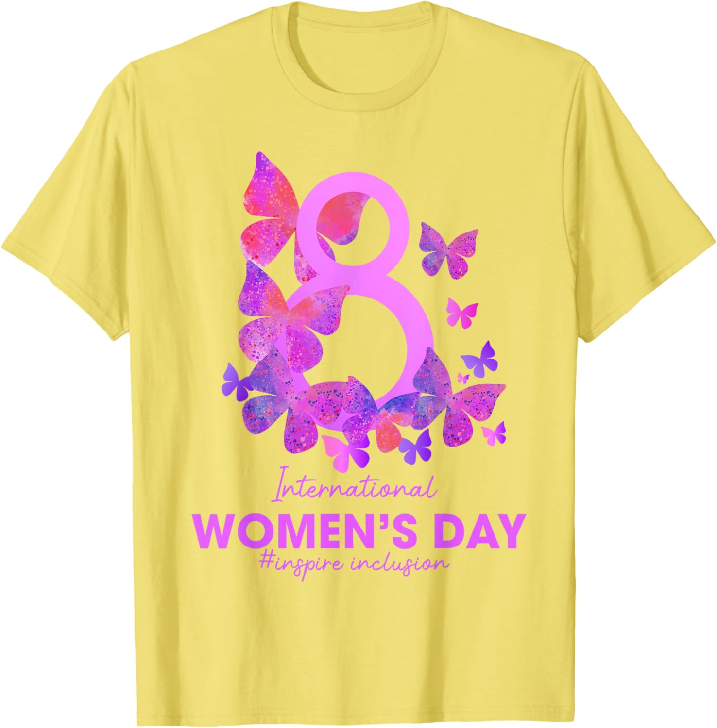 Inspire Inclusion Women’s Day 2025 T-Shirt - Celebrate Women’s Empowerment - 11