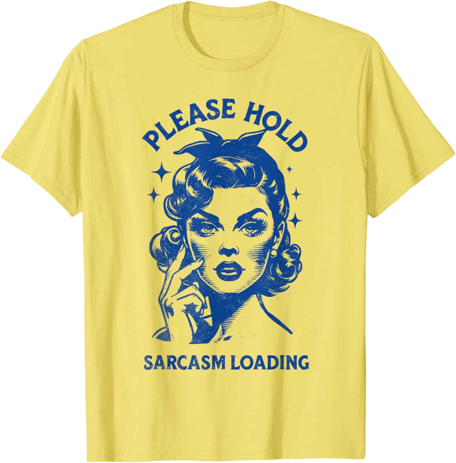 Retro Sarcasm Loading T-Shirt for Existential Dread Lovers - 1