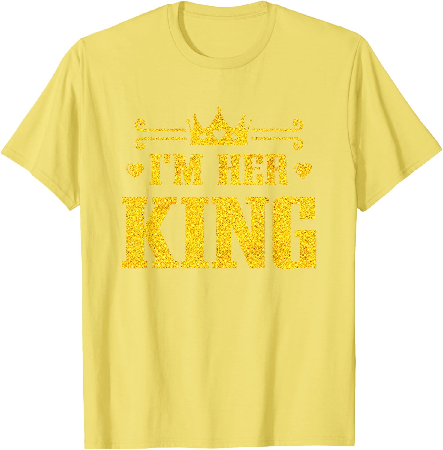 His Queen Her King Couples T-Shirt for Valentine's Day and Anniversaries - 21