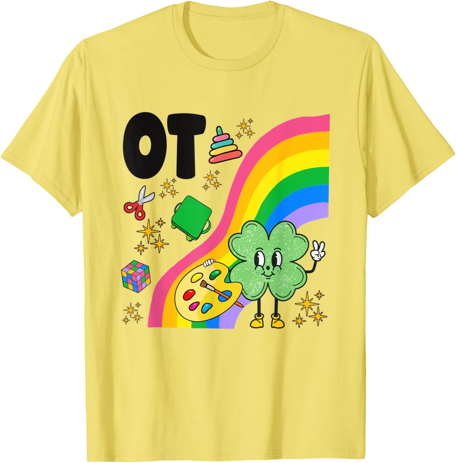 Occupational Therapy St. Patrick's Day T-Shirt for OT Assistants - 3