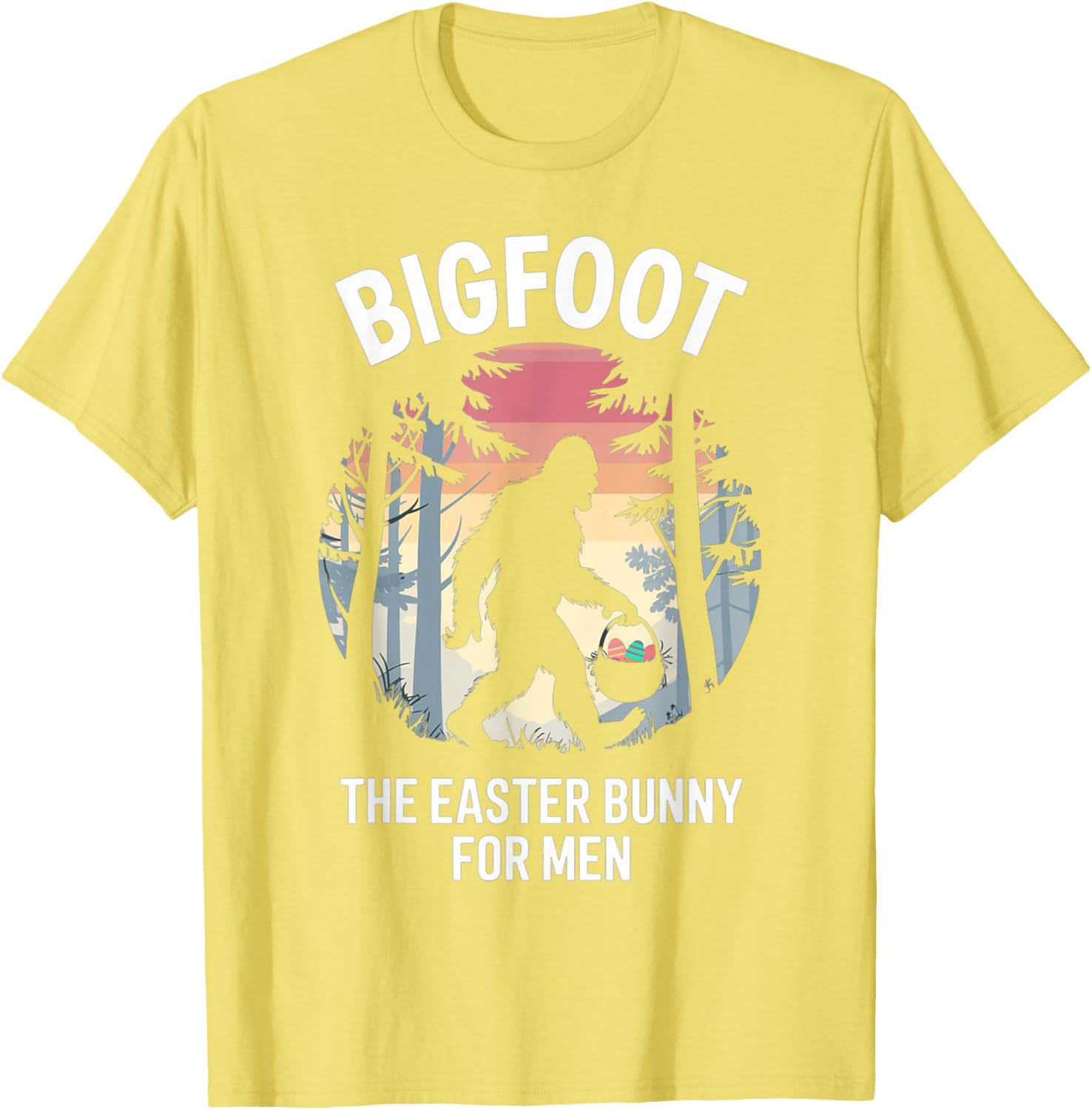 Funny Bigfoot Easter Bunny T-Shirt for Unique Holiday Style - 19