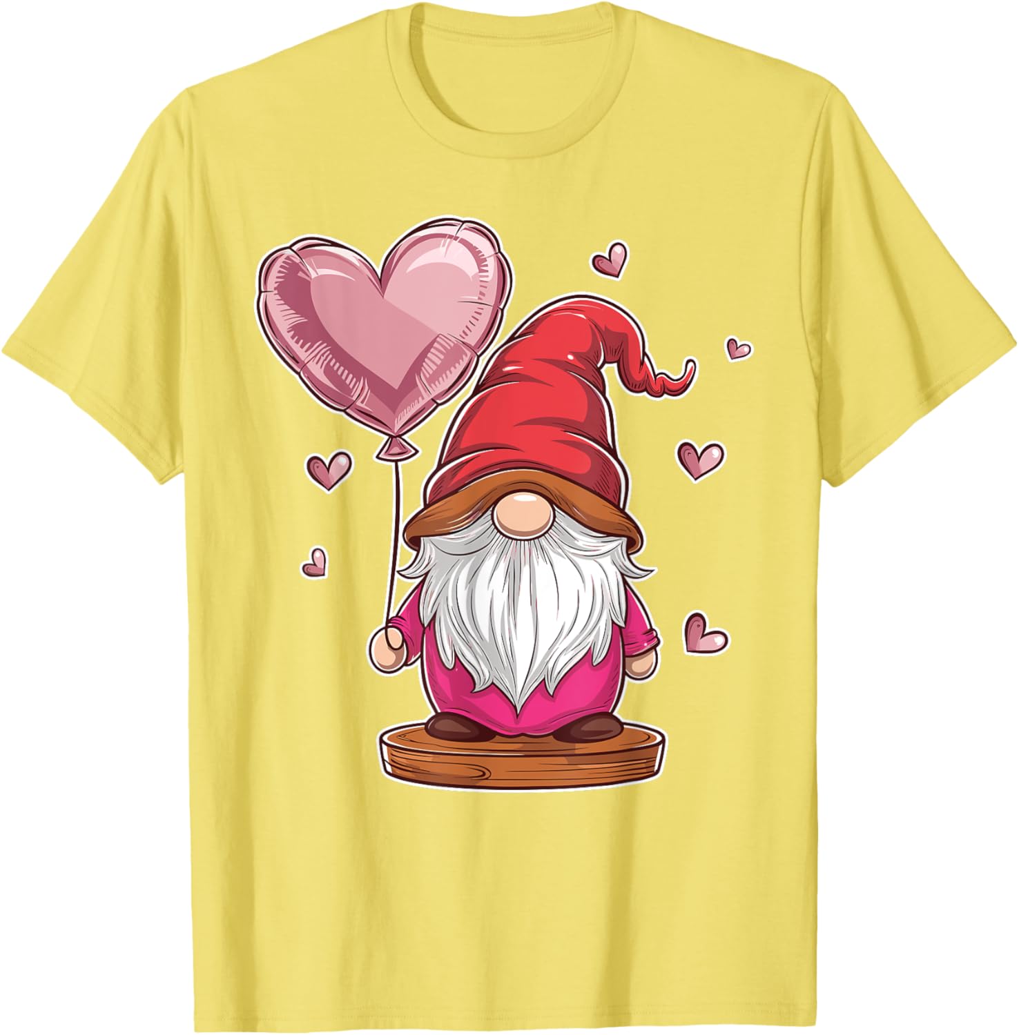 Gnome Valentine's Day Love Heart Kids T-Shirt for Fun and Style - 9