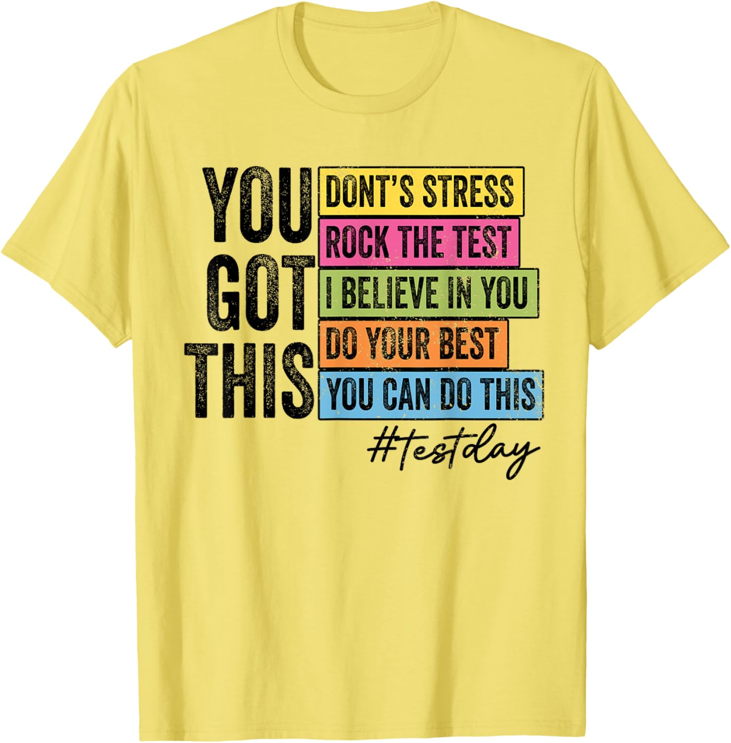 Retro You Got This Shirt Perfect for Exam Day Motivation and Style - 12