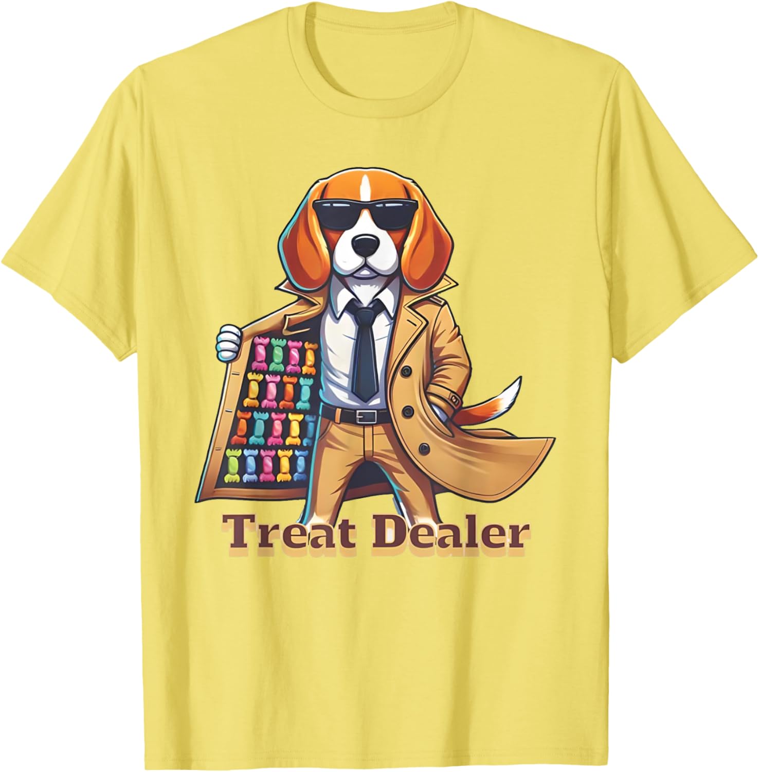 Funny Beagle Lover T-Shirt for Dog Treat Dealers - Perfect Gift for Dog Owners - 26