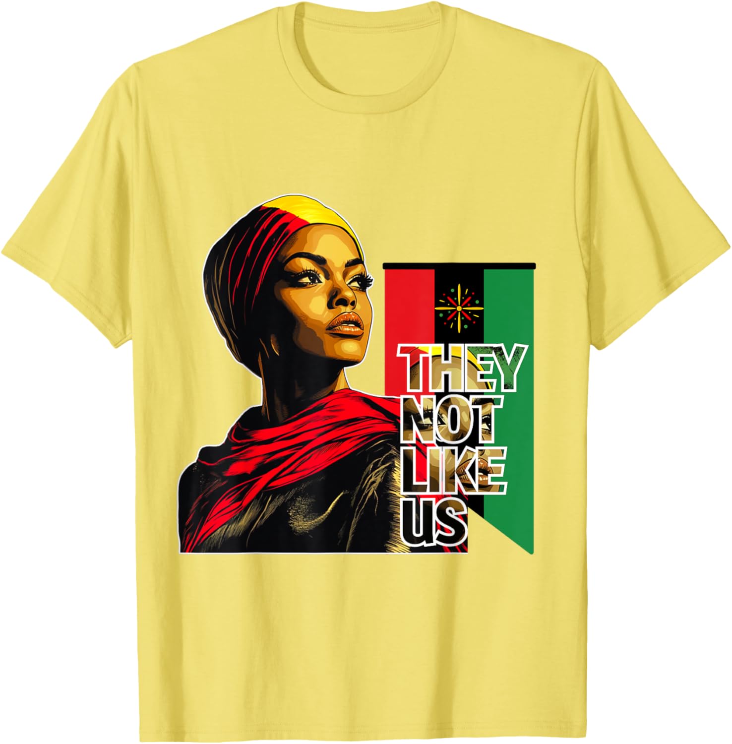 They Not Like Us Black History Month T-Shirt for Black Women - 21