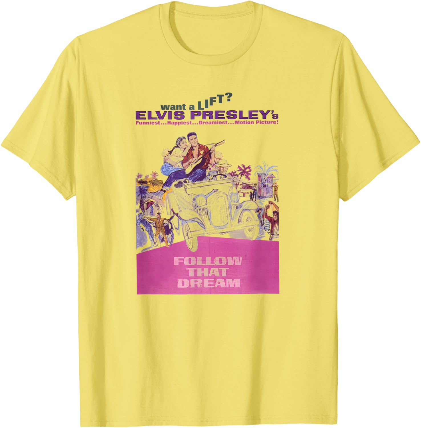 Elvis Presley Follow That Dream T-Shirt for Music Lovers and Fans - 1