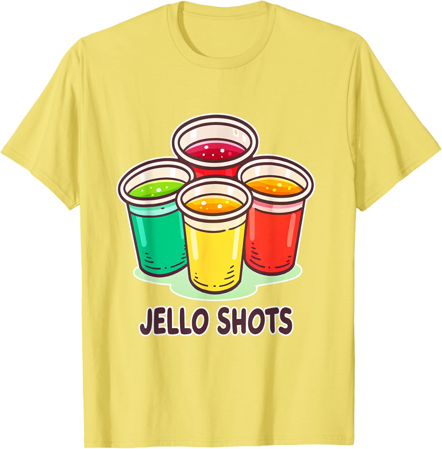 Colorful Jello Shots Party T-Shirt for Fun Celebrations and Events - 16