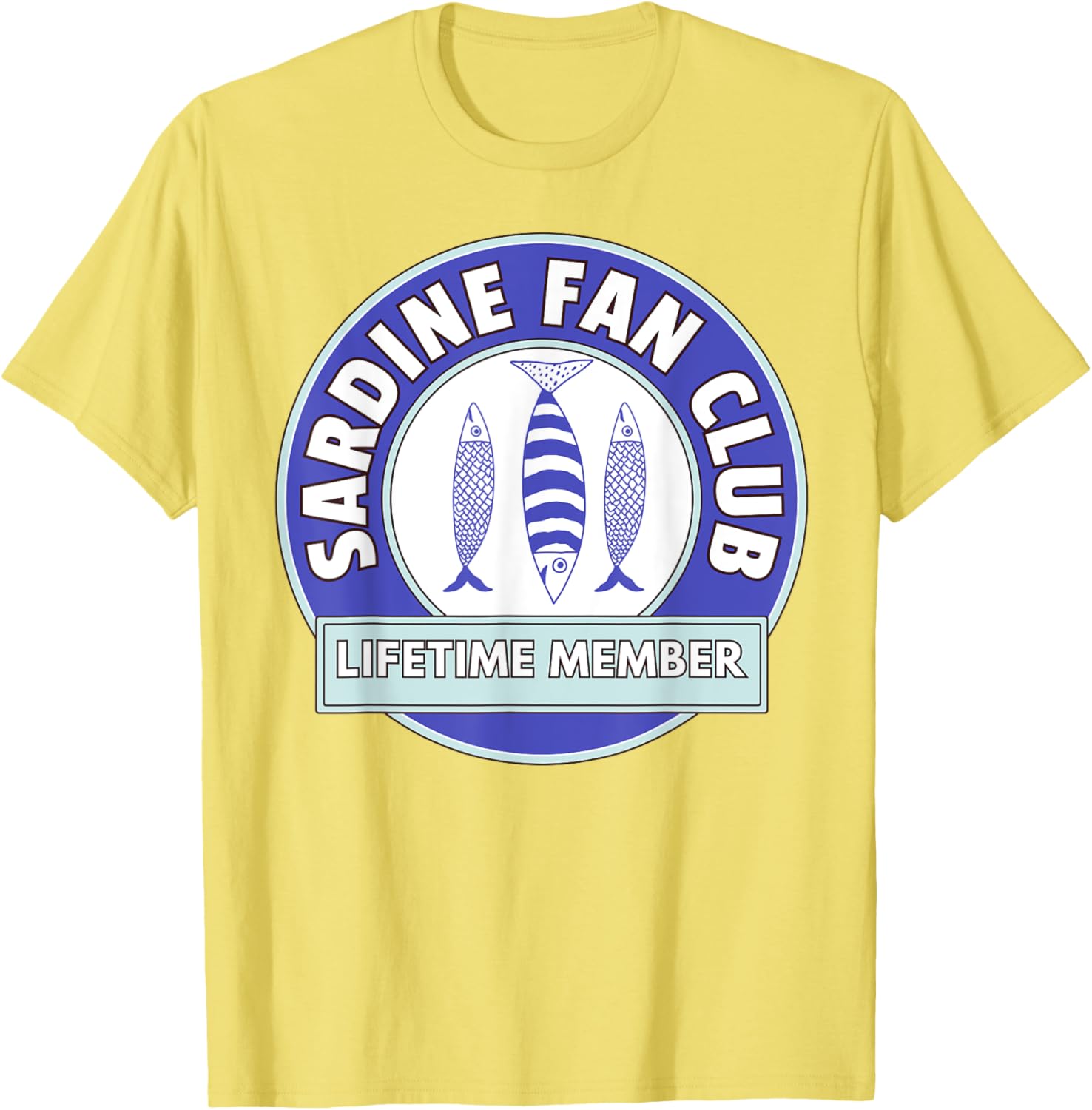 Cute Sardine Graphic T-Shirt for Foodies and Fish Lovers - 13