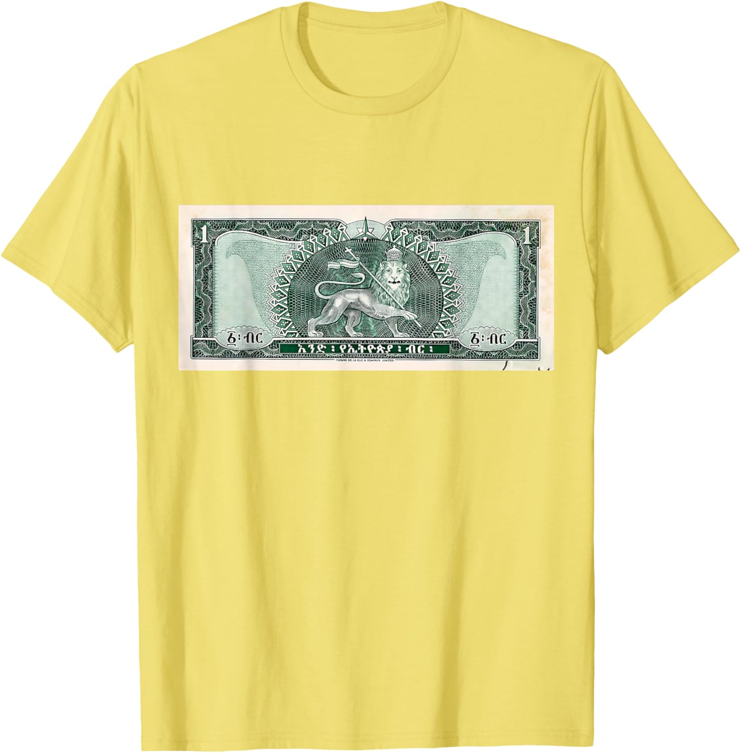 Empire Haile Selassie Moa Anbessa Dollar T-Shirt for Fans and Collectors - 24