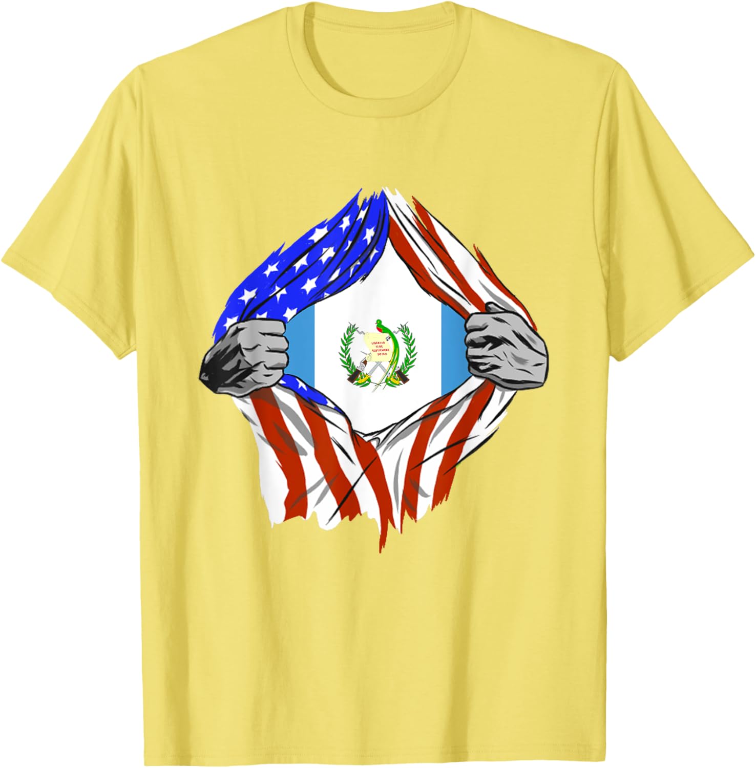 Guatemala Flag T-Shirt for Proud Patriots | Stylish American Apparel - 26