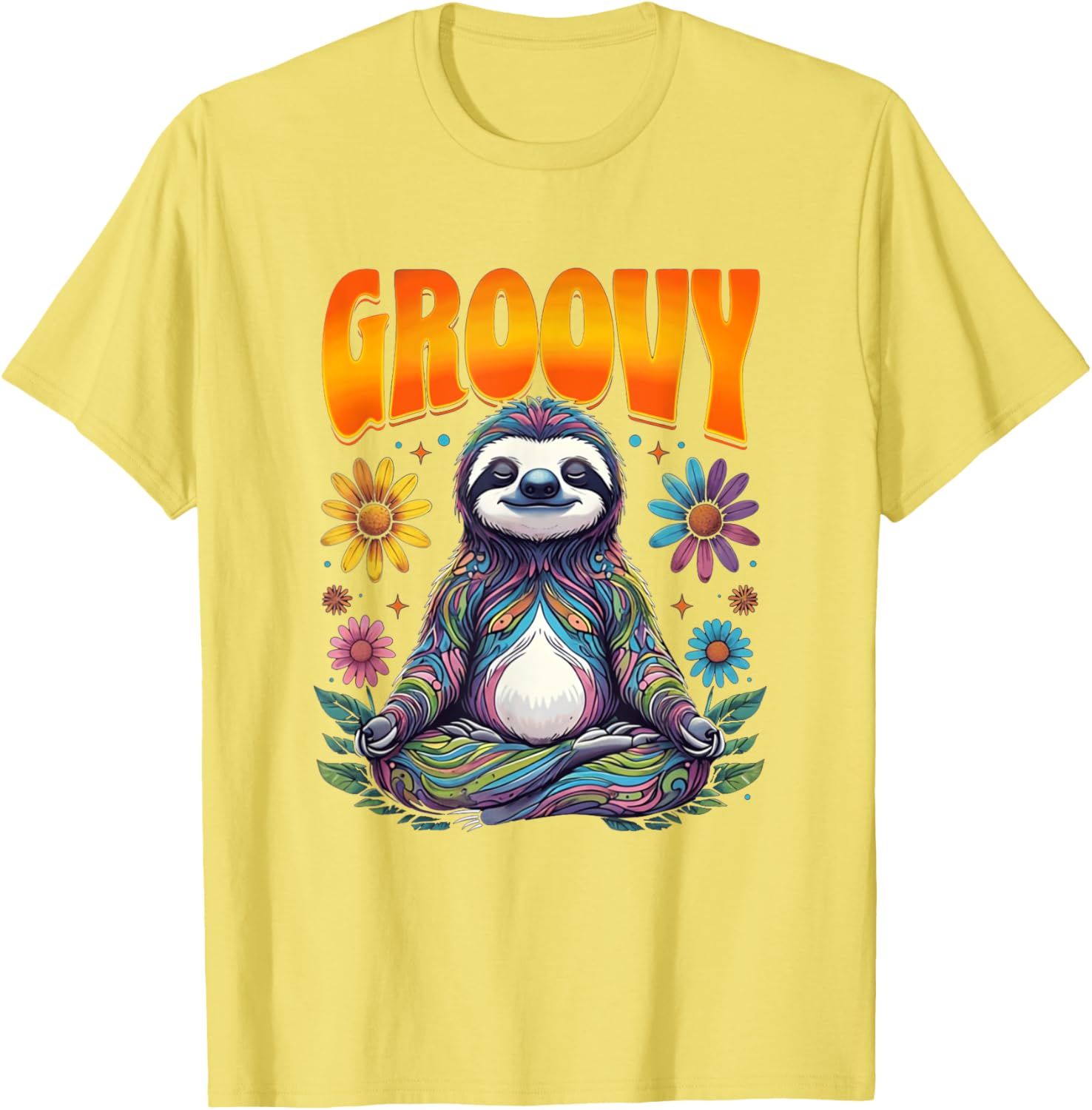 Groovy 70s Tie Dye T-Shirt for Men and Women - Hippie Style Apparel - 5