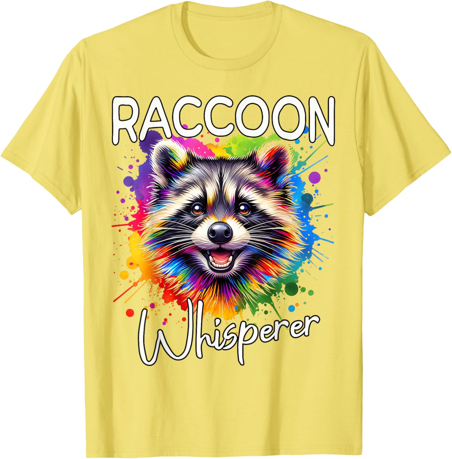 Cute North American Raccoon Whisperer T-Shirt for Animal Lovers - 10