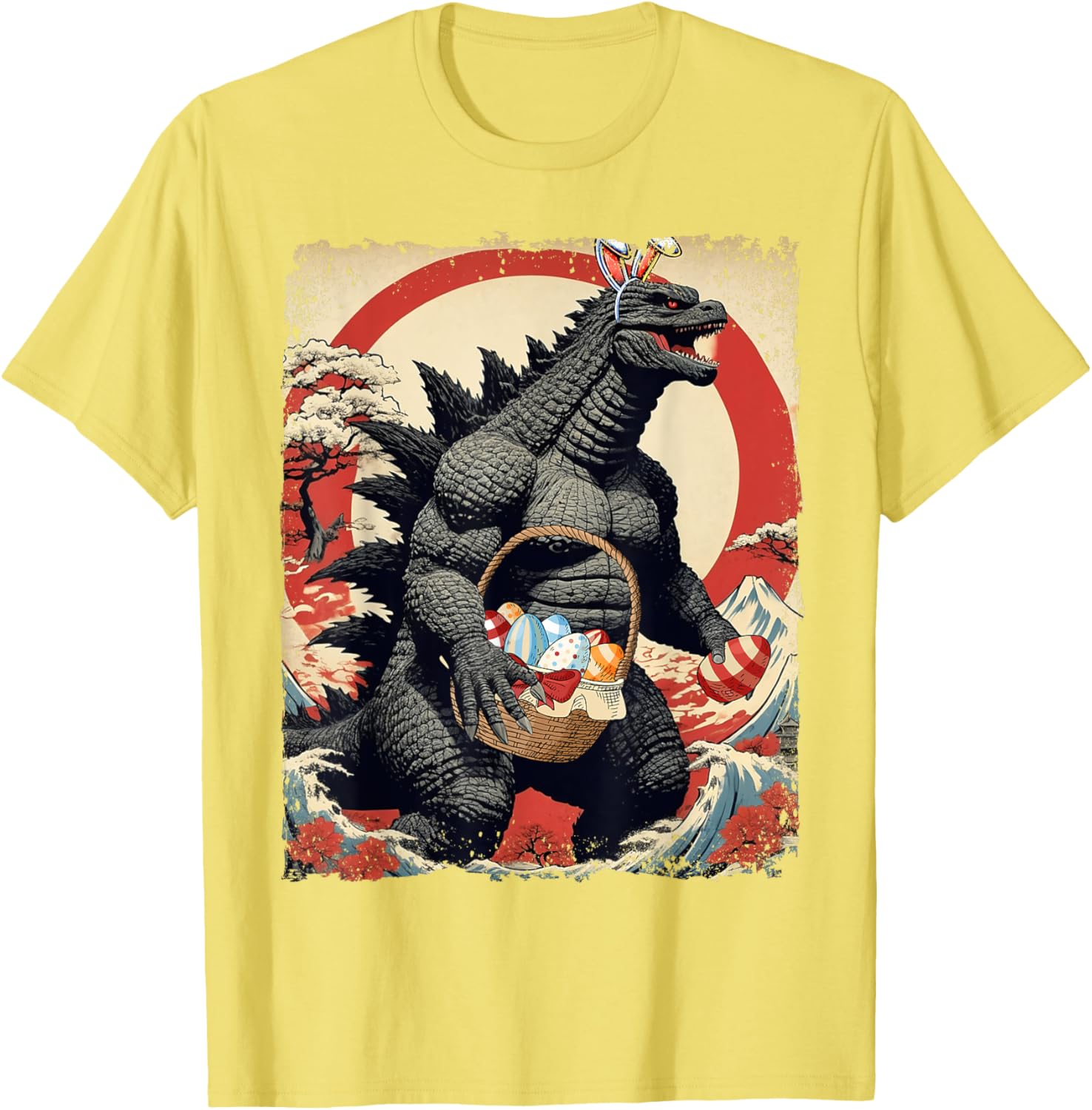 Kaiju Easter Vintage Shirt for Kids featuring Monster Eggs T-Shirt - 13