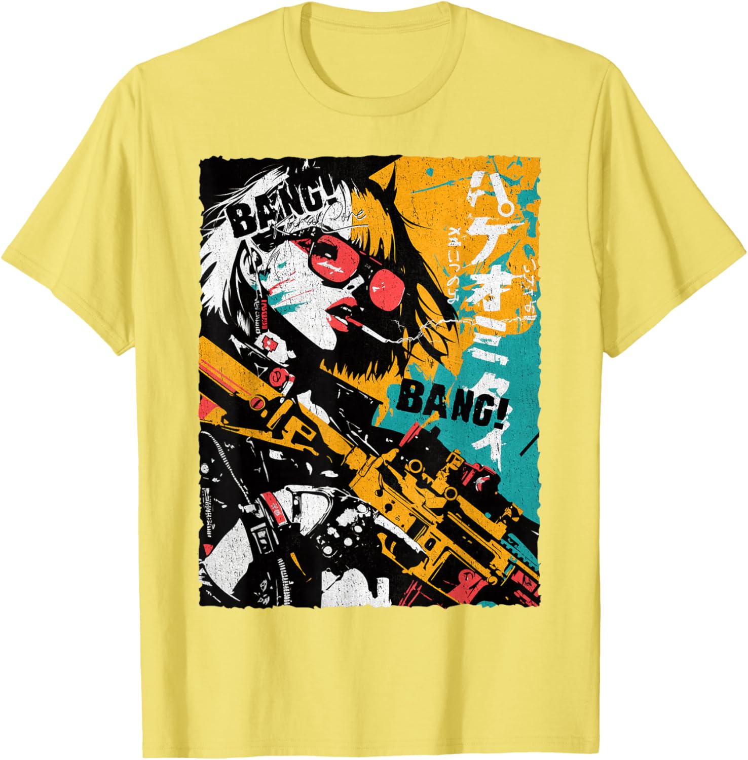 Trendy Japanese Cyberpunk Y2K Retro Techwear Manga T-Shirt for Fans - 10