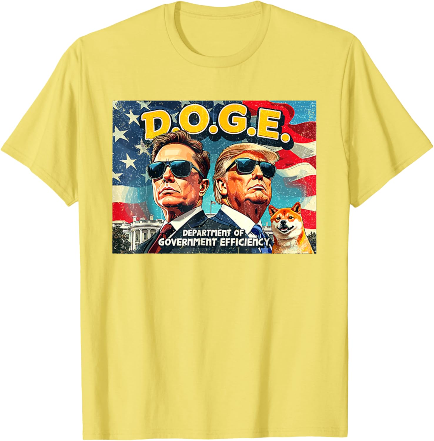 DOGE Department of Government Efficiency Trump 47th Anniversary T-Shirt - 15