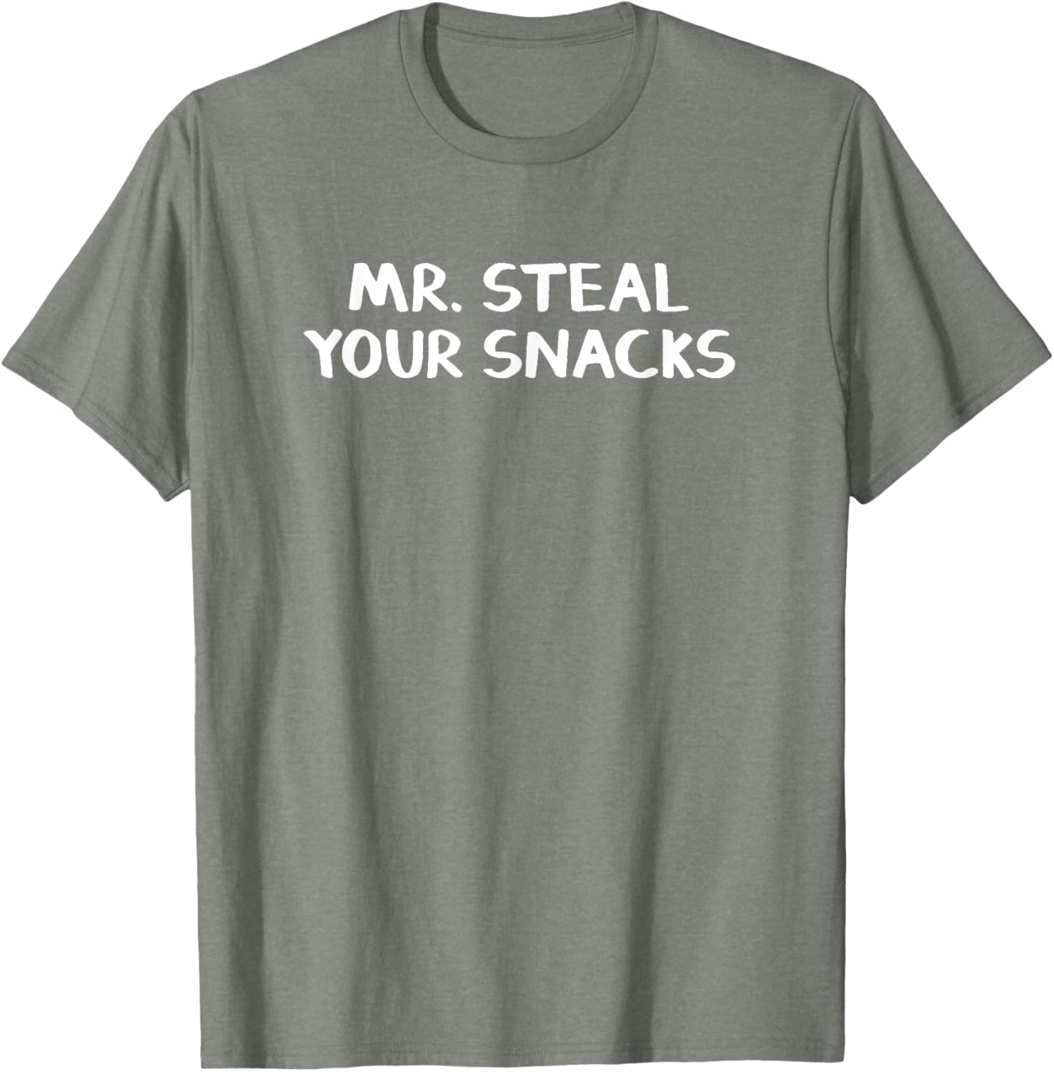 Mr Steal Your Snacks T-Shirt Fun Graphic Tee for Snack Lovers - 17