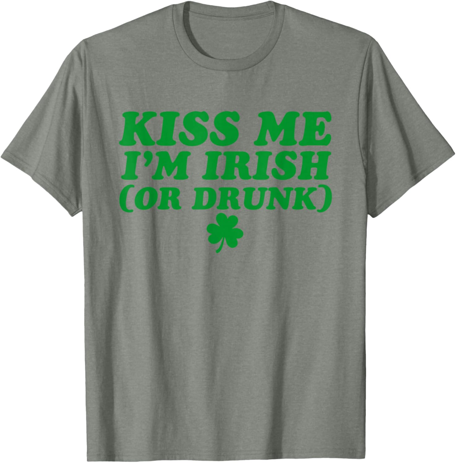 Funny Kiss Me I'm Irish Drinking Beer T-Shirt for St. Patrick's Day - 16