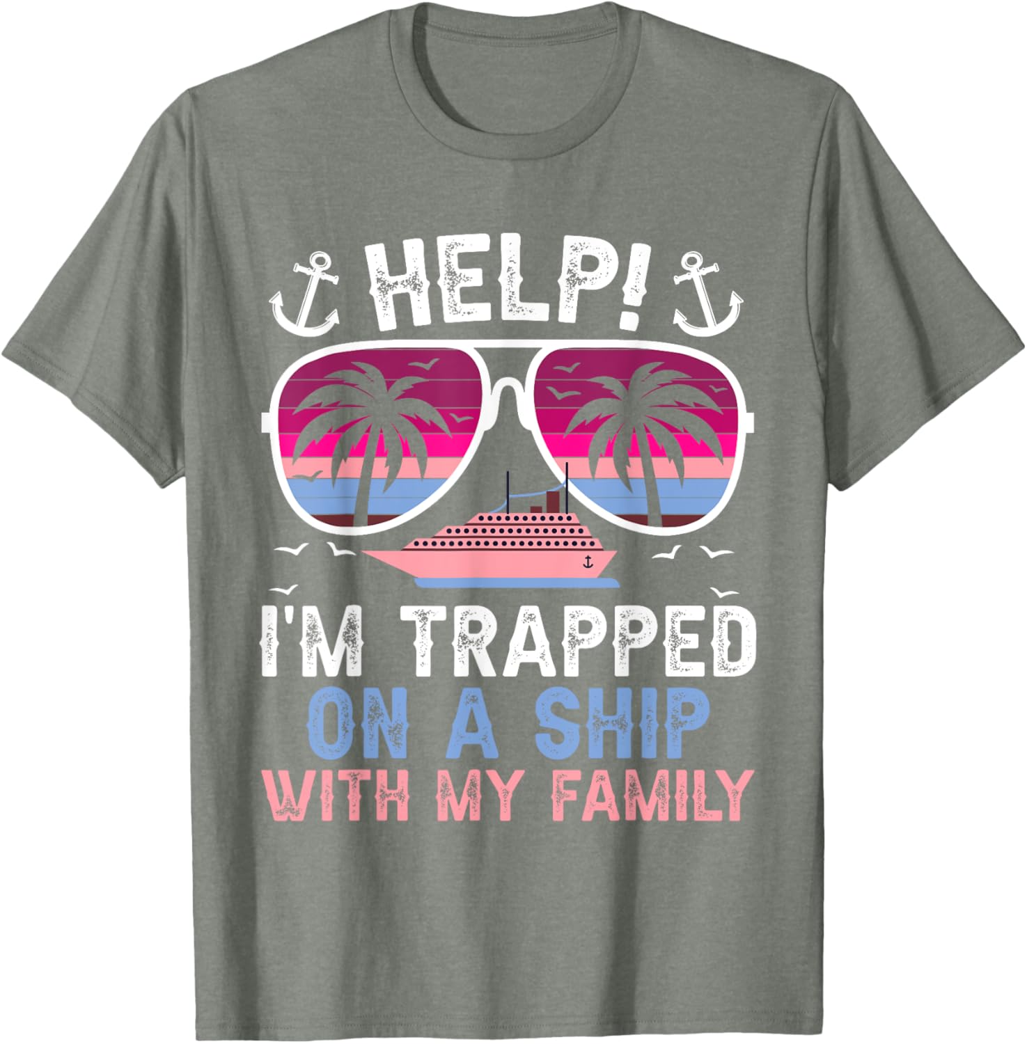 Family Matching Trip T-Shirt for Cruise Adventures - Fun Design! - 8