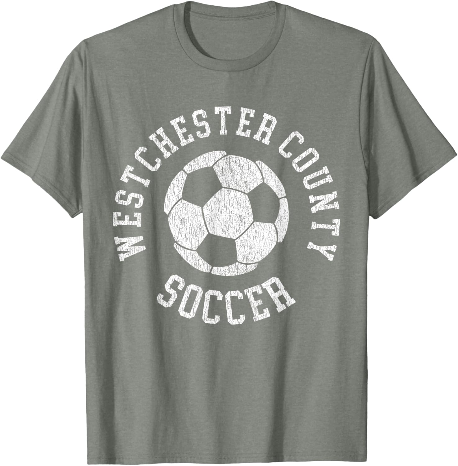 Westchester County Retro Distressed 90's Vintage Soccer T-Shirt - 14