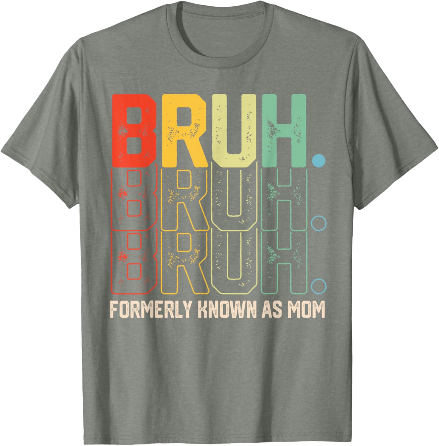 Funny Bruh Formerly Known As Mom T-Shirt for Mother's Day Gift - 14