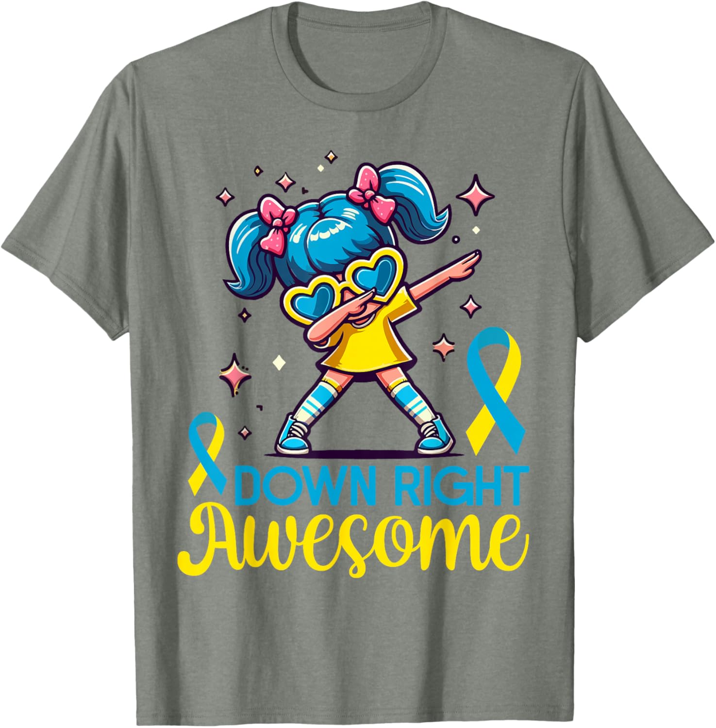 Down Syndrome Awareness Day Awesome Girls Women's T-Shirt for Support - 20
