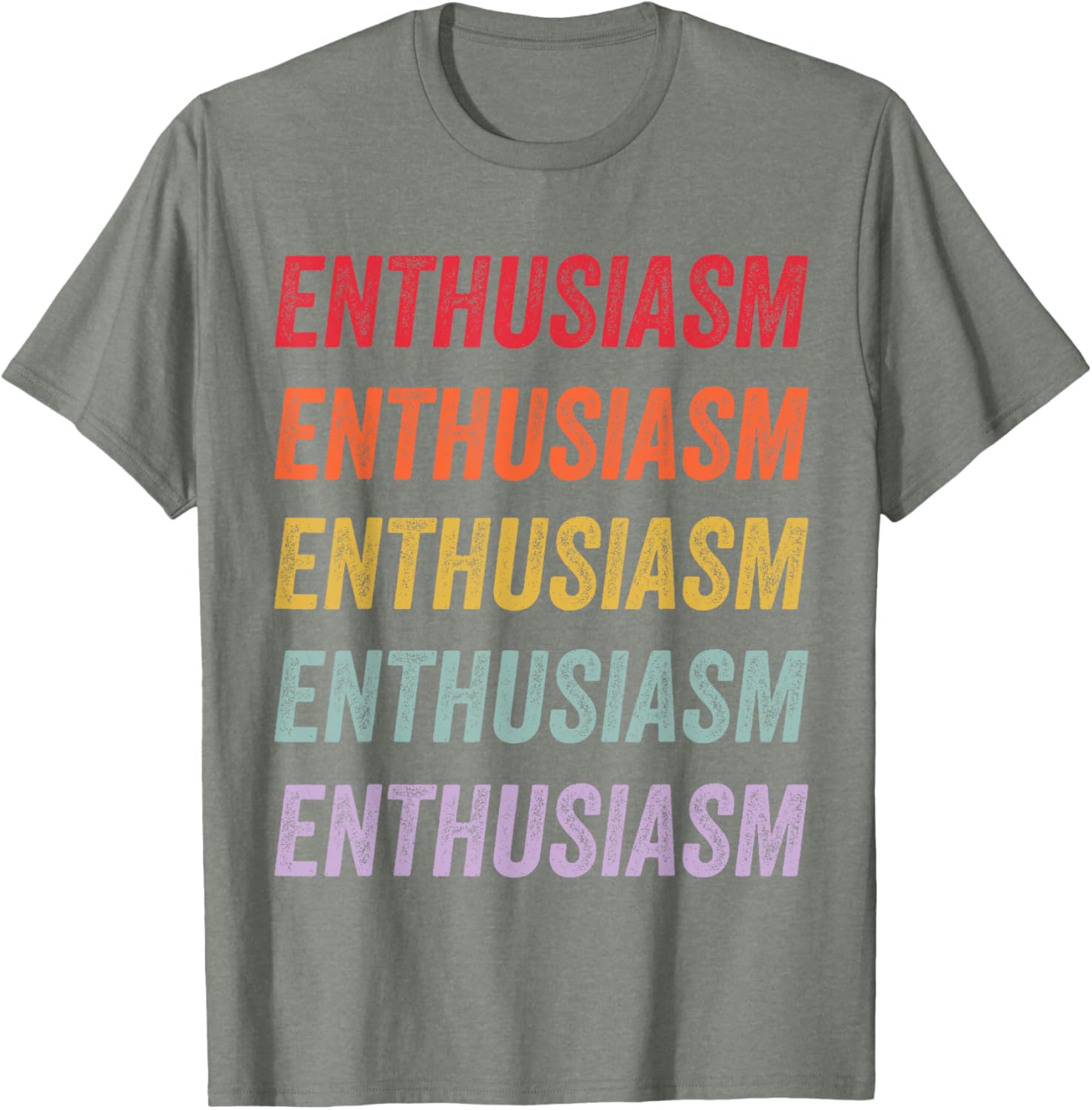 Enthusiasm Graphic T-Shirt for Men and Women - Stylish Everyday Wear - 26