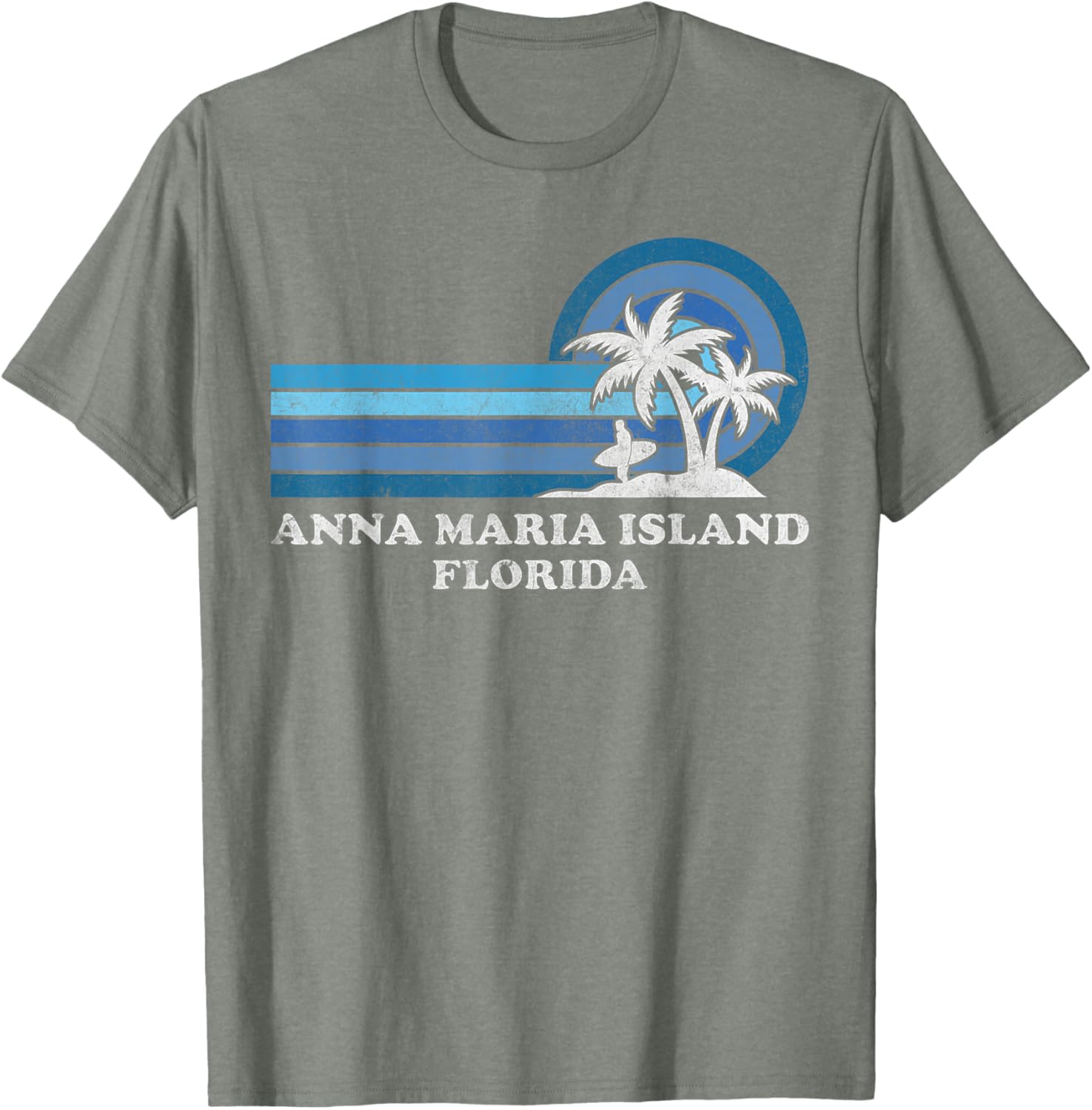 Vintage Anna Maria Island Florida Summer Vacation T-Shirt for Families - 23