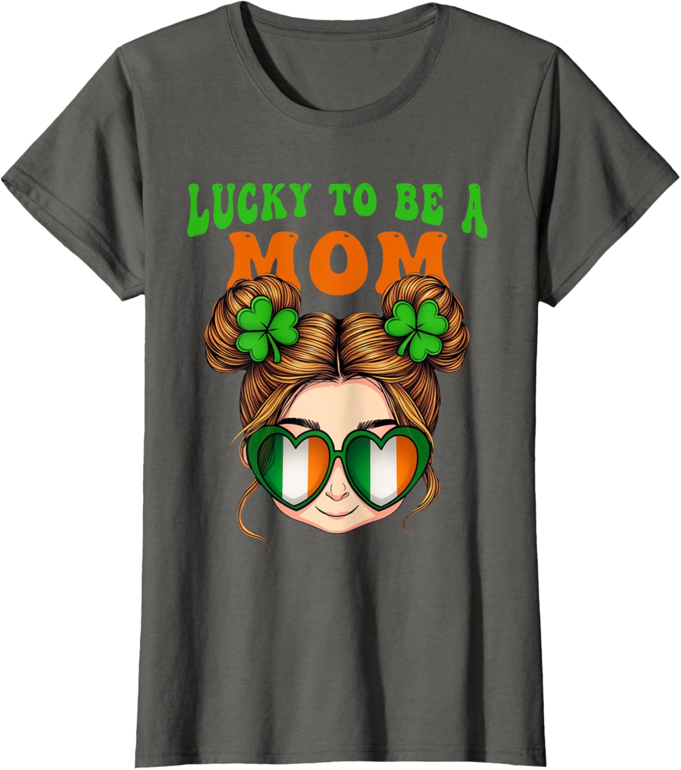 Lucky Irish Baby St. Patrick's Day Pregnancy Mom T-Shirt for Expecting Moms - 9