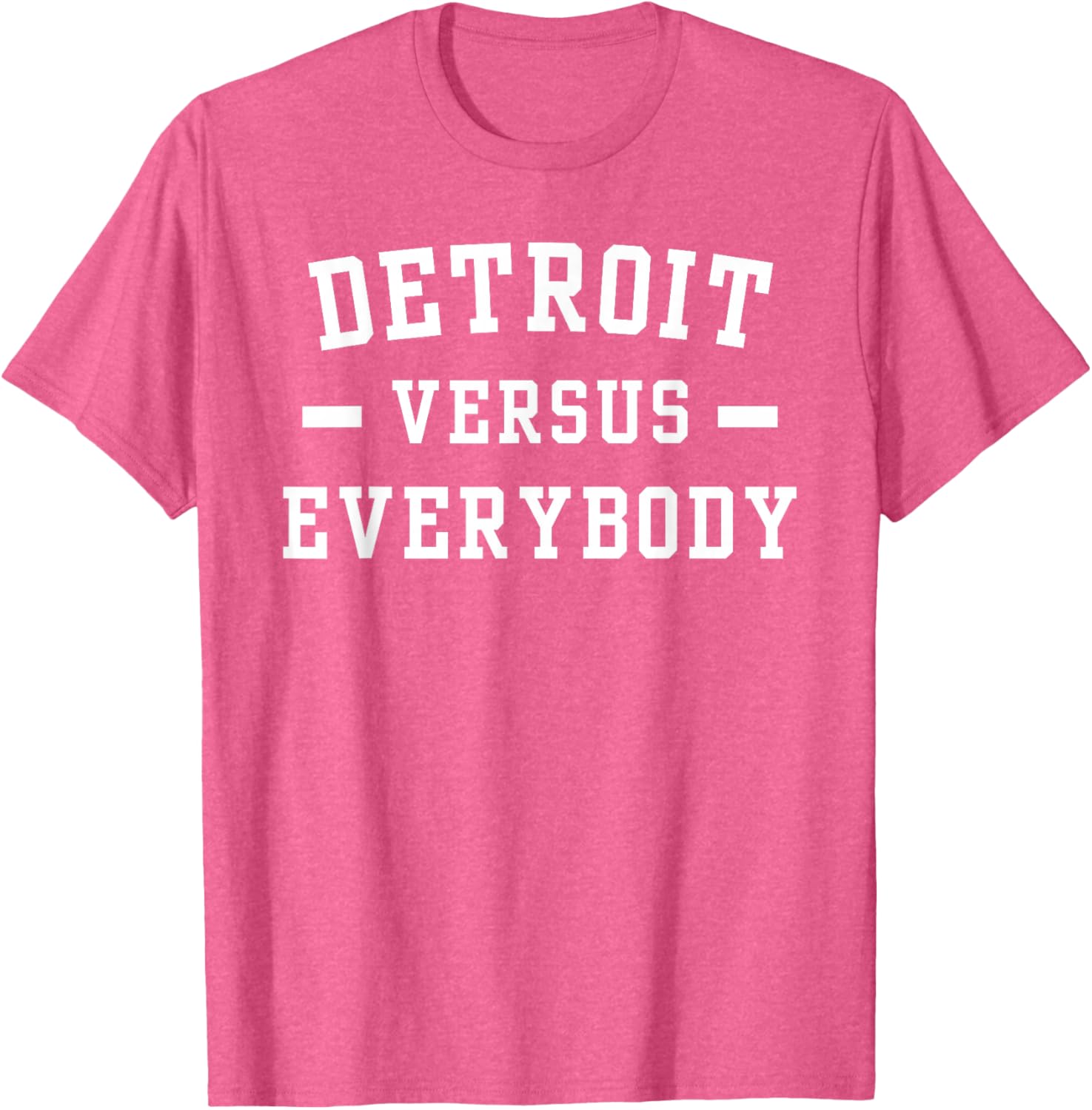 Detroit Versus Everybody Graphic Tee - Stylish Casual Wear for Fans - 3