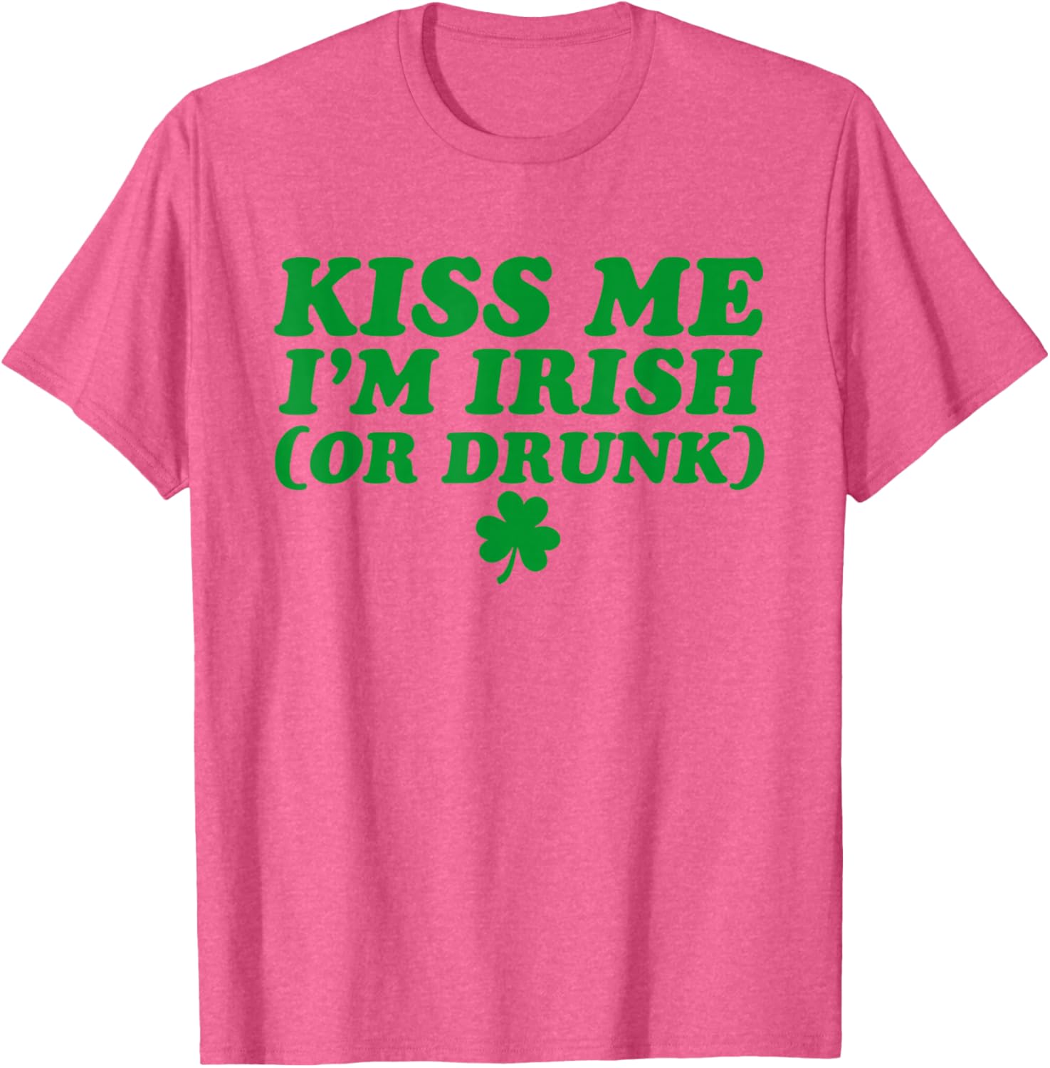 Funny Kiss Me I'm Irish Drinking Beer T-Shirt for St. Patrick's Day - 17
