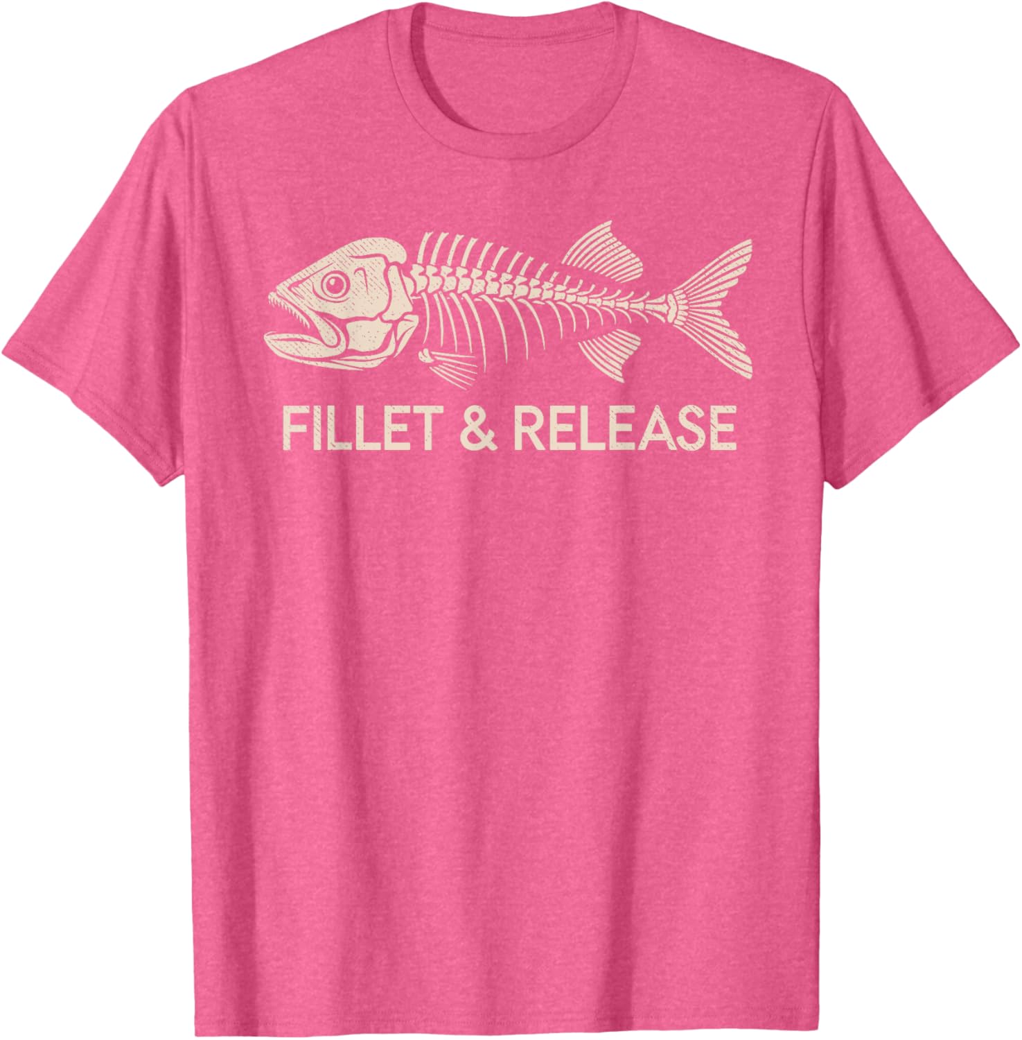 Funny Fishing T-Shirt for Anglers - Fillet and Release Humor Tee - 11