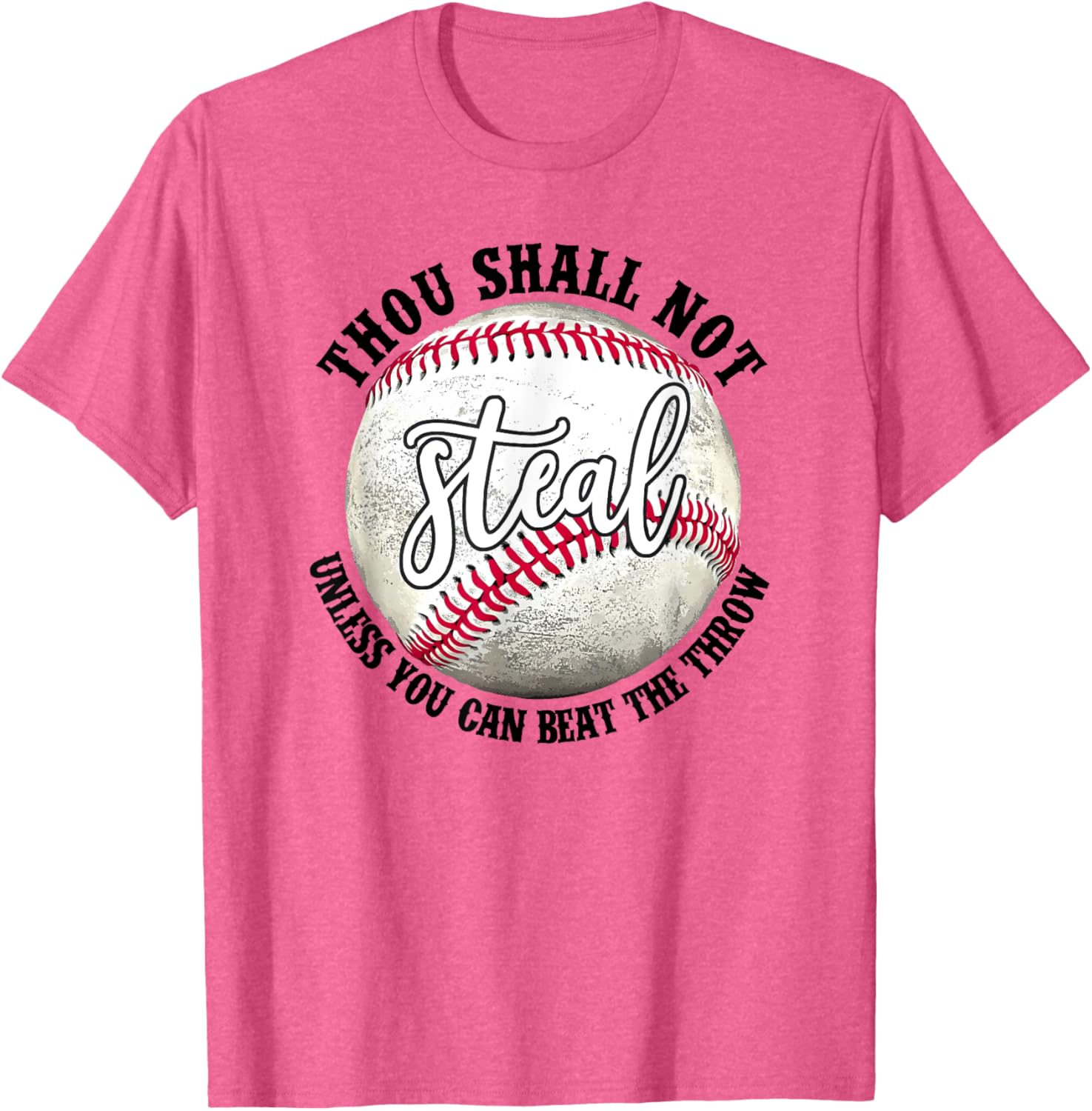 Funny Thou Shall Not Steal Unless You Can Beat The Throw T-Shirt - 10