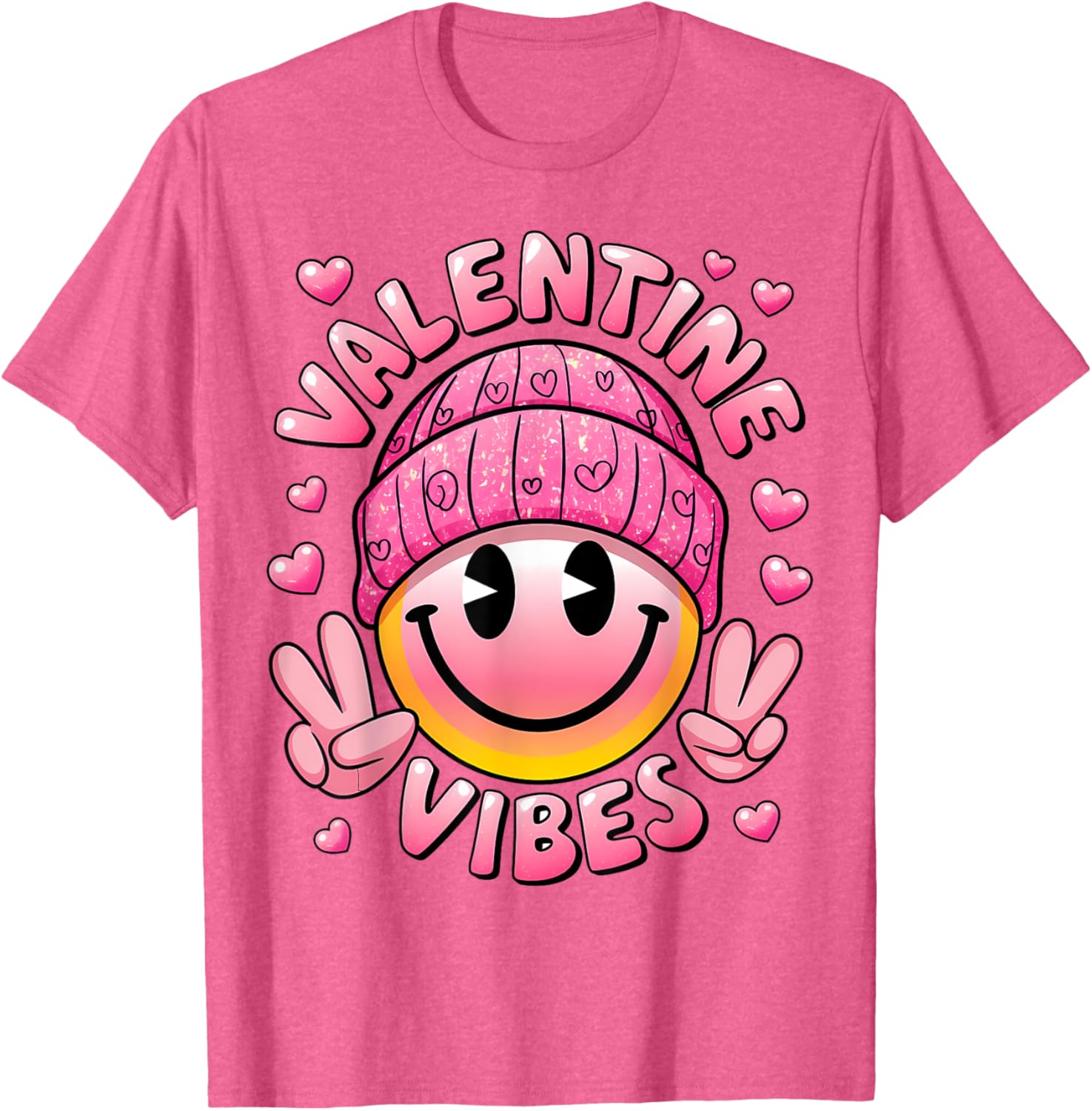 Valentine Vibes T-Shirt for Men, Women, and Kids - Perfect for Love Day - 18